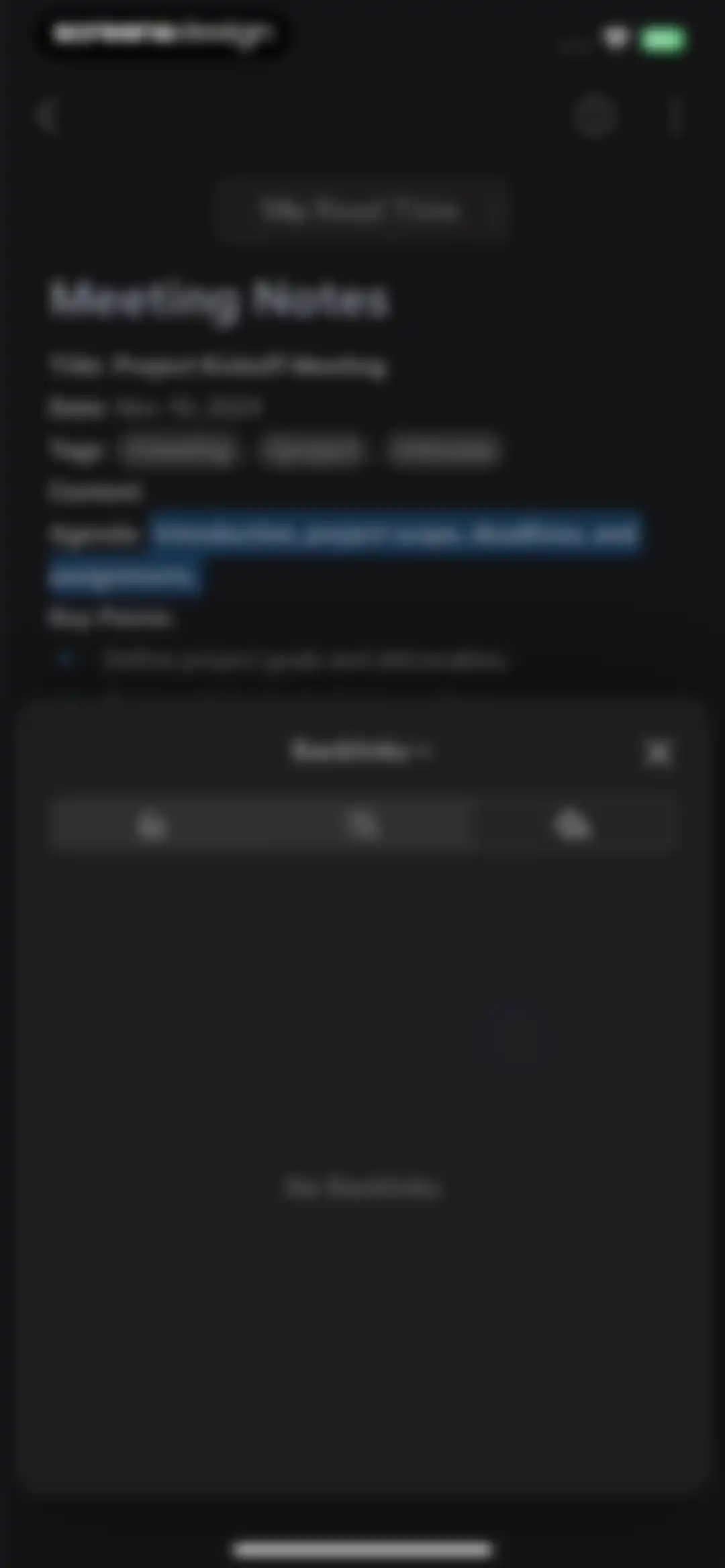 Bear - Markdown Notes screen 22