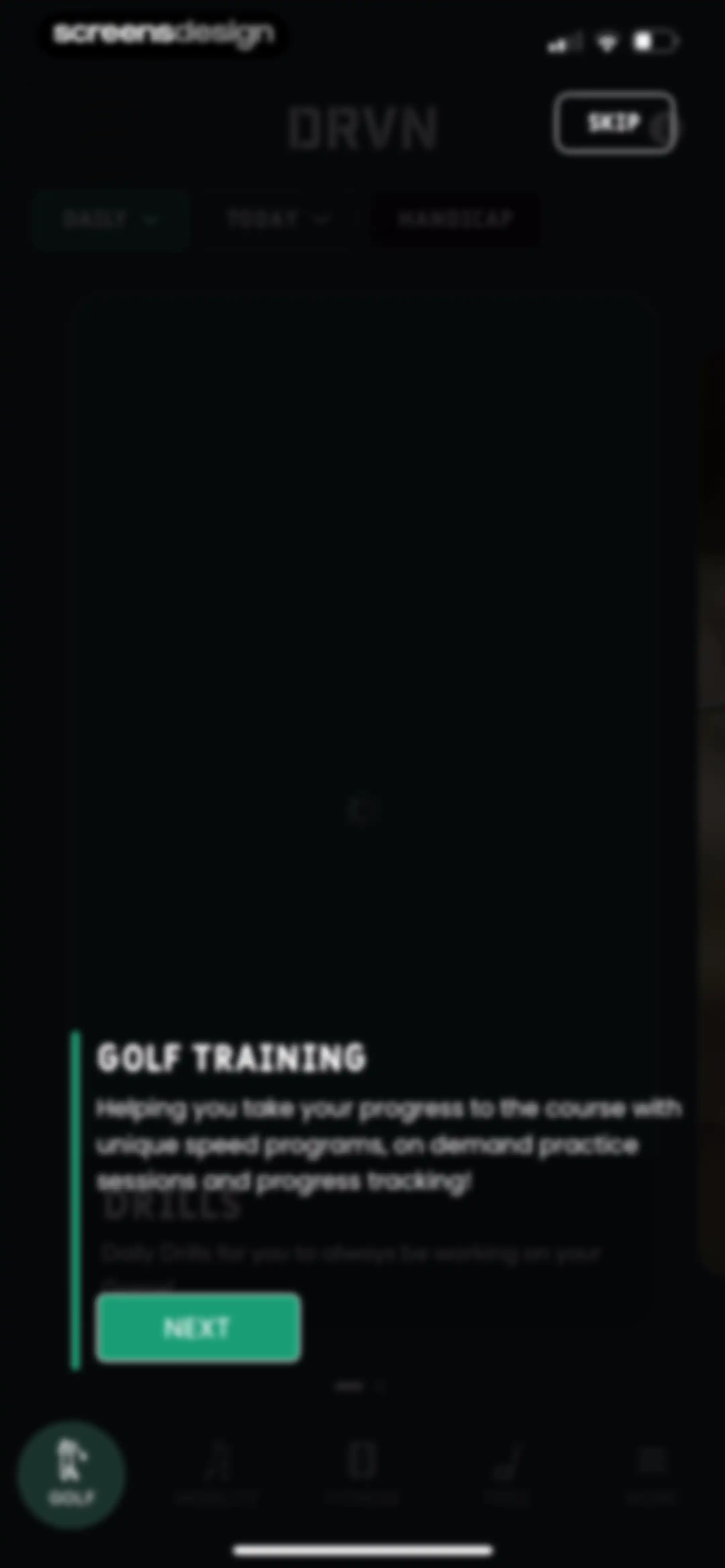 DRVN - Golf & Gym Workouts screen 39