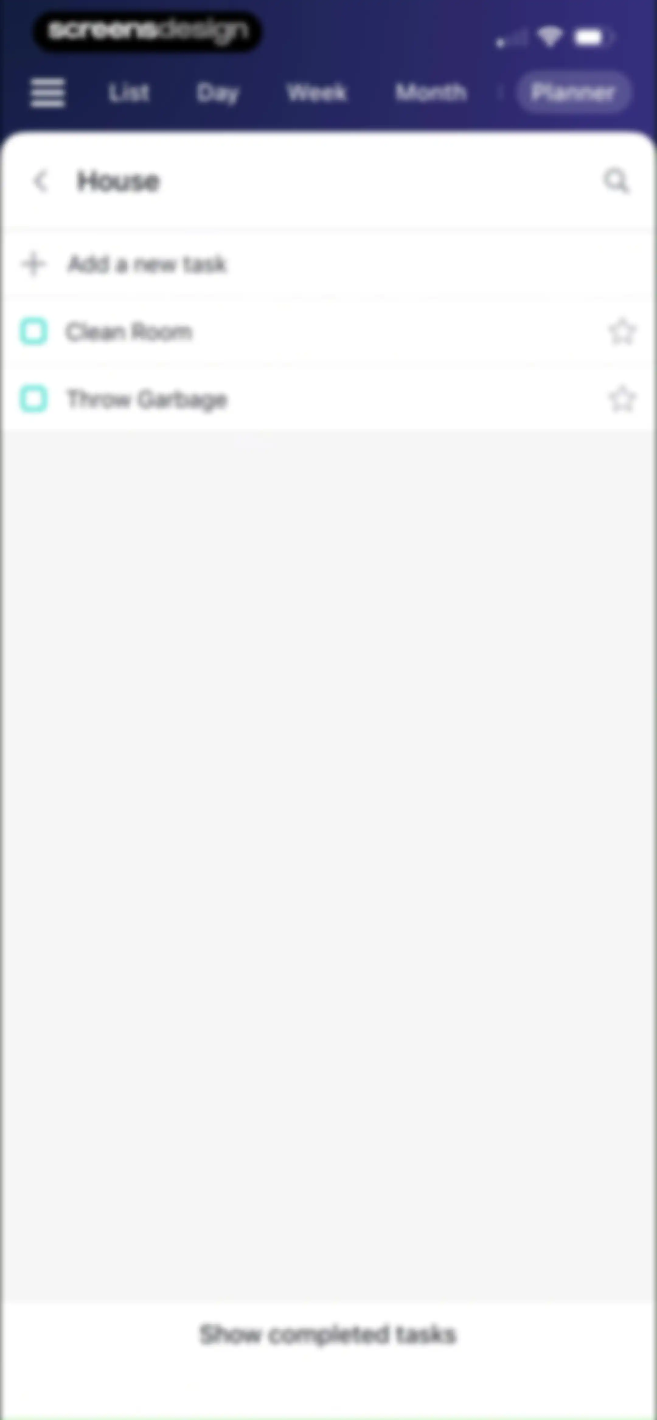 Calendars: Schedule Planner screen 53