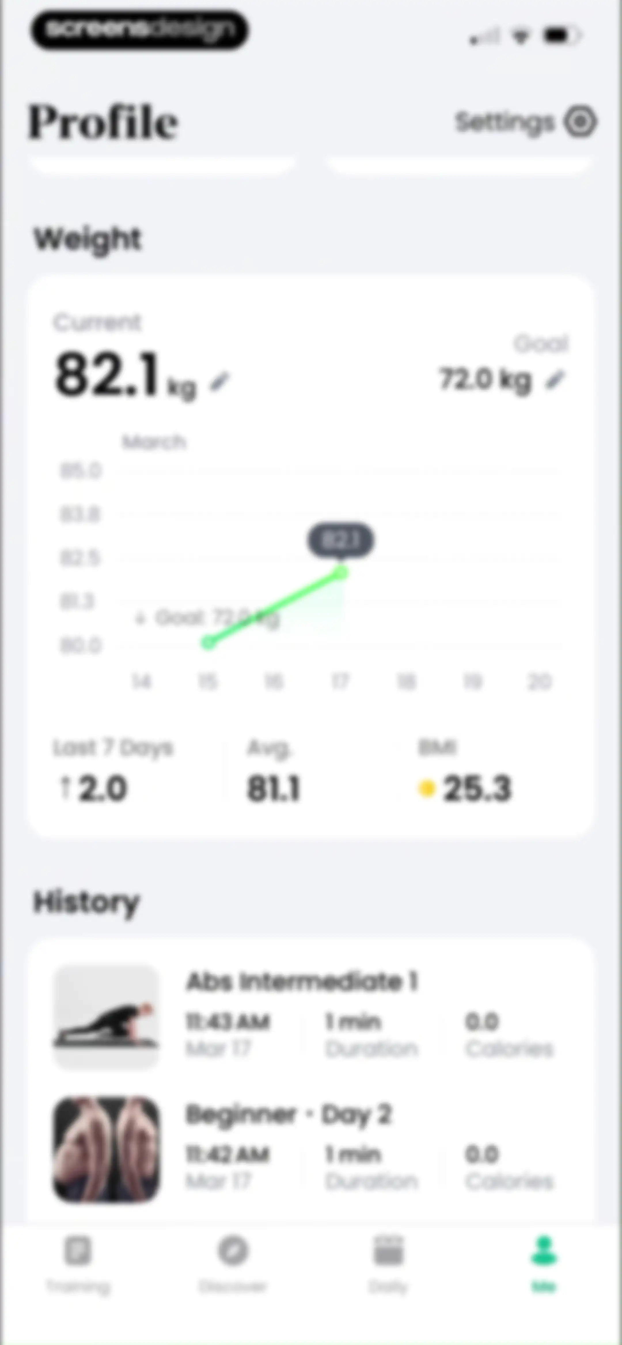 Lose Weight for Men at Home screen 171