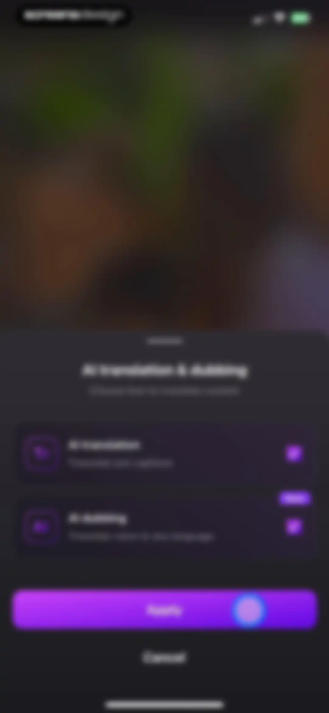 Captions AI for Videos - Dubs screen 20