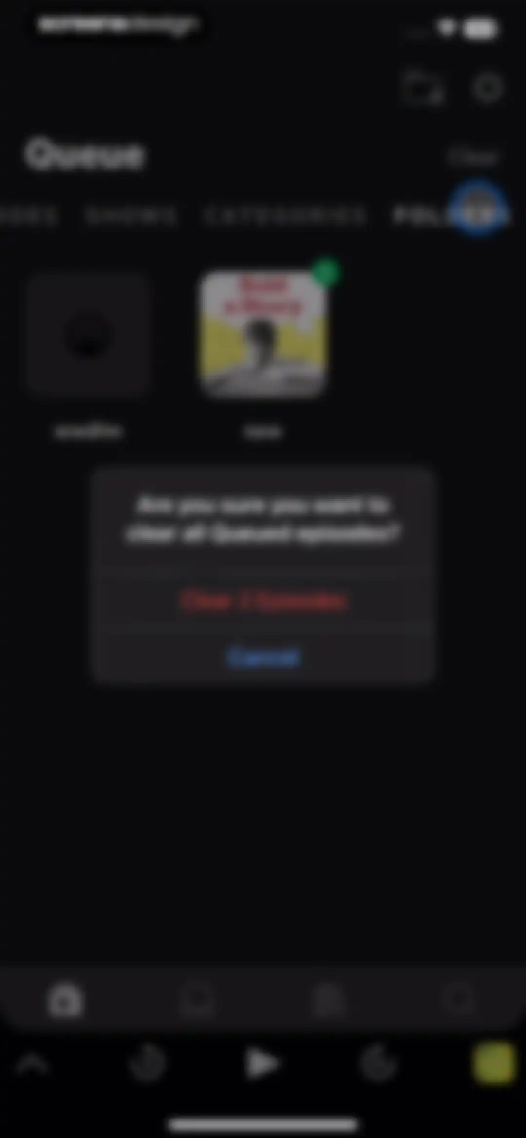 Castro: Podcast App & Player screen 80