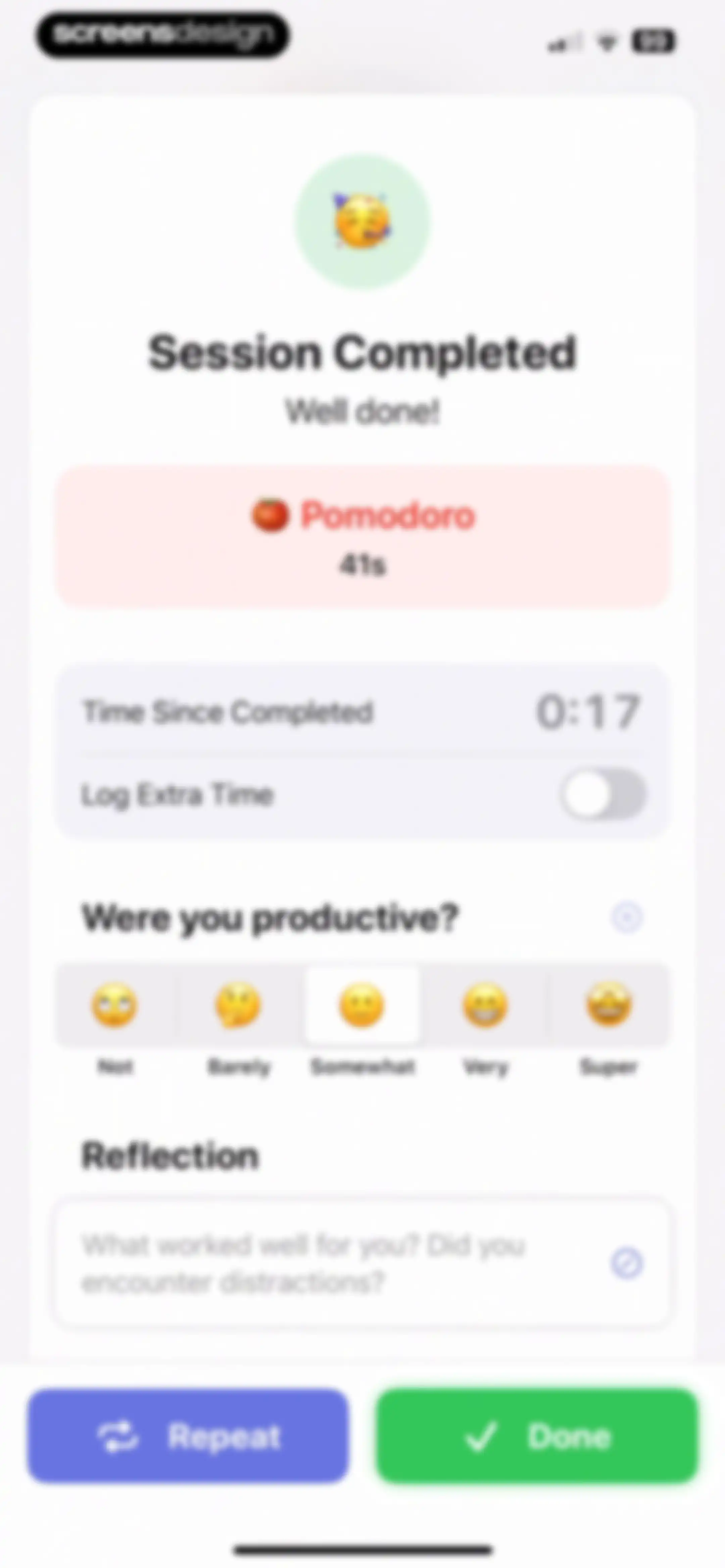 Focused Work - Pomodoro Timer screen 21