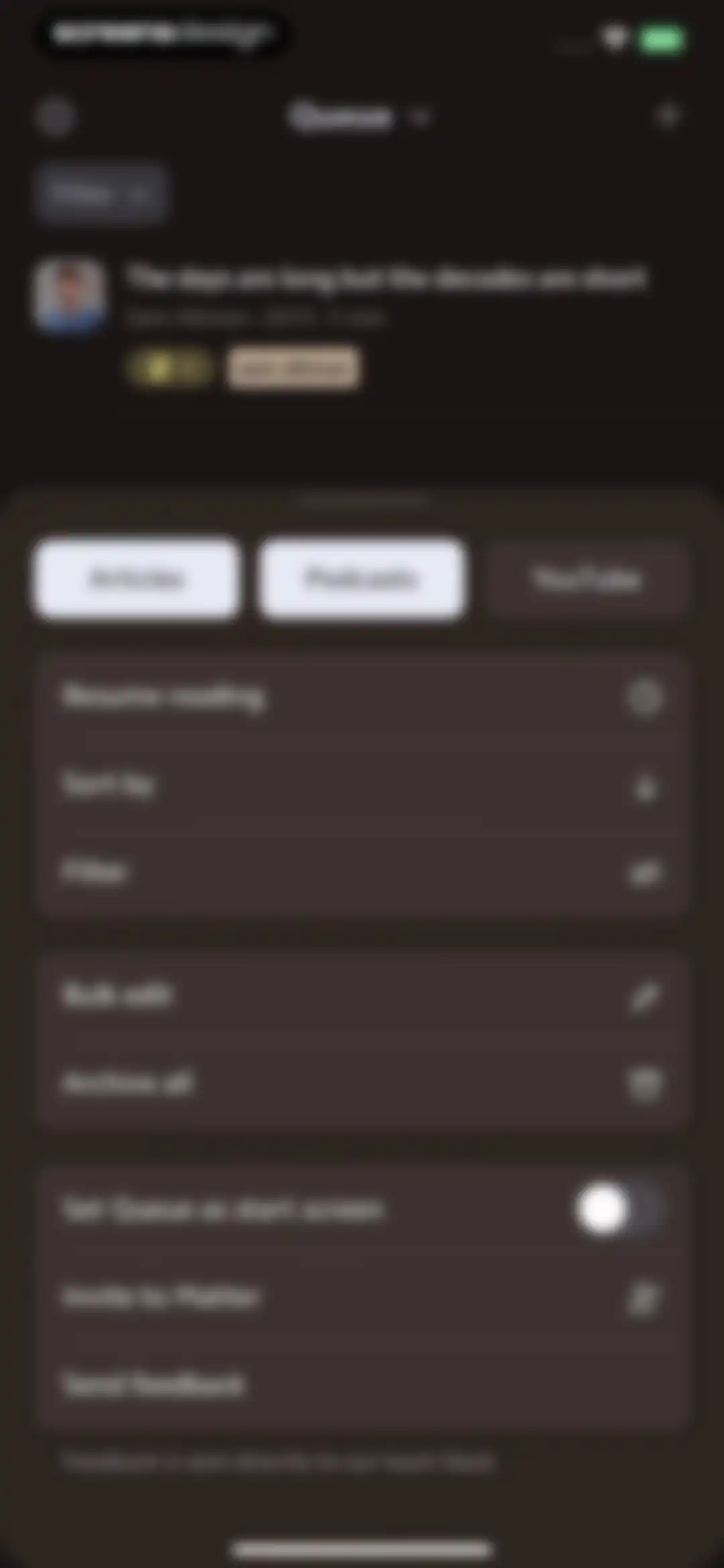 Matter: Reading App screen 62