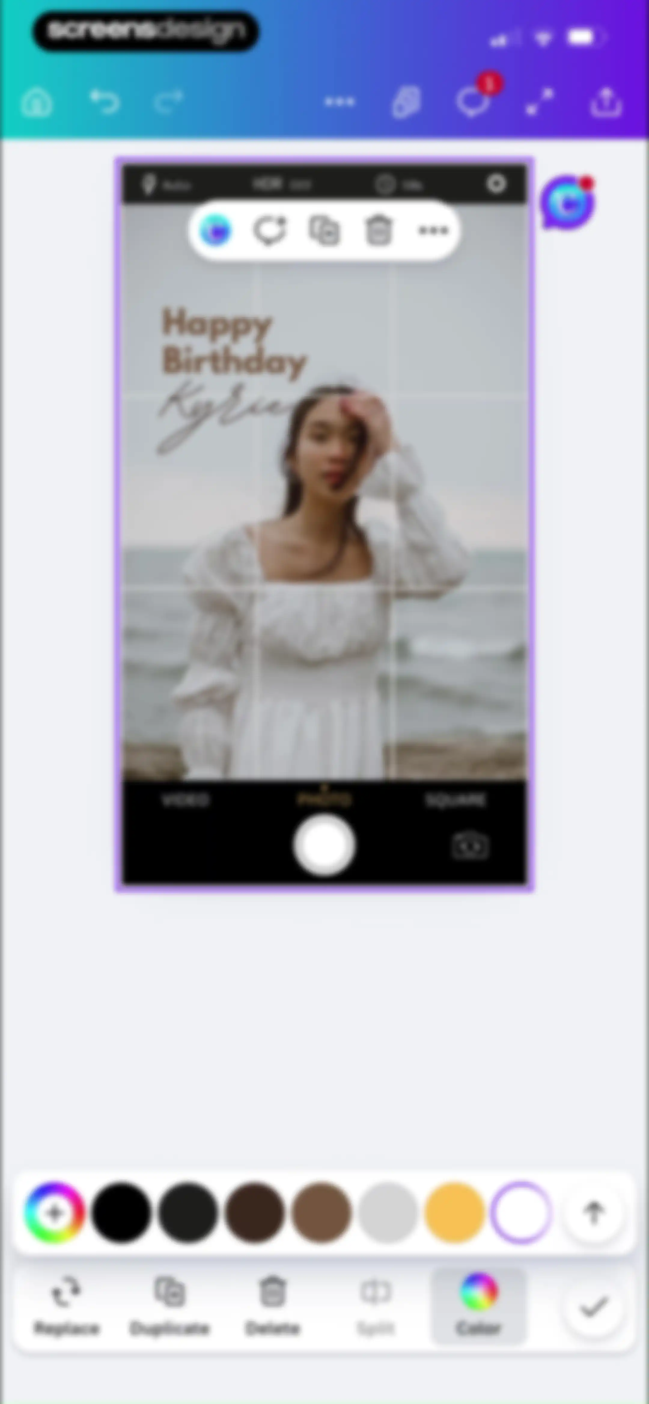 Canva: AI Video & Photo Editor screen 66