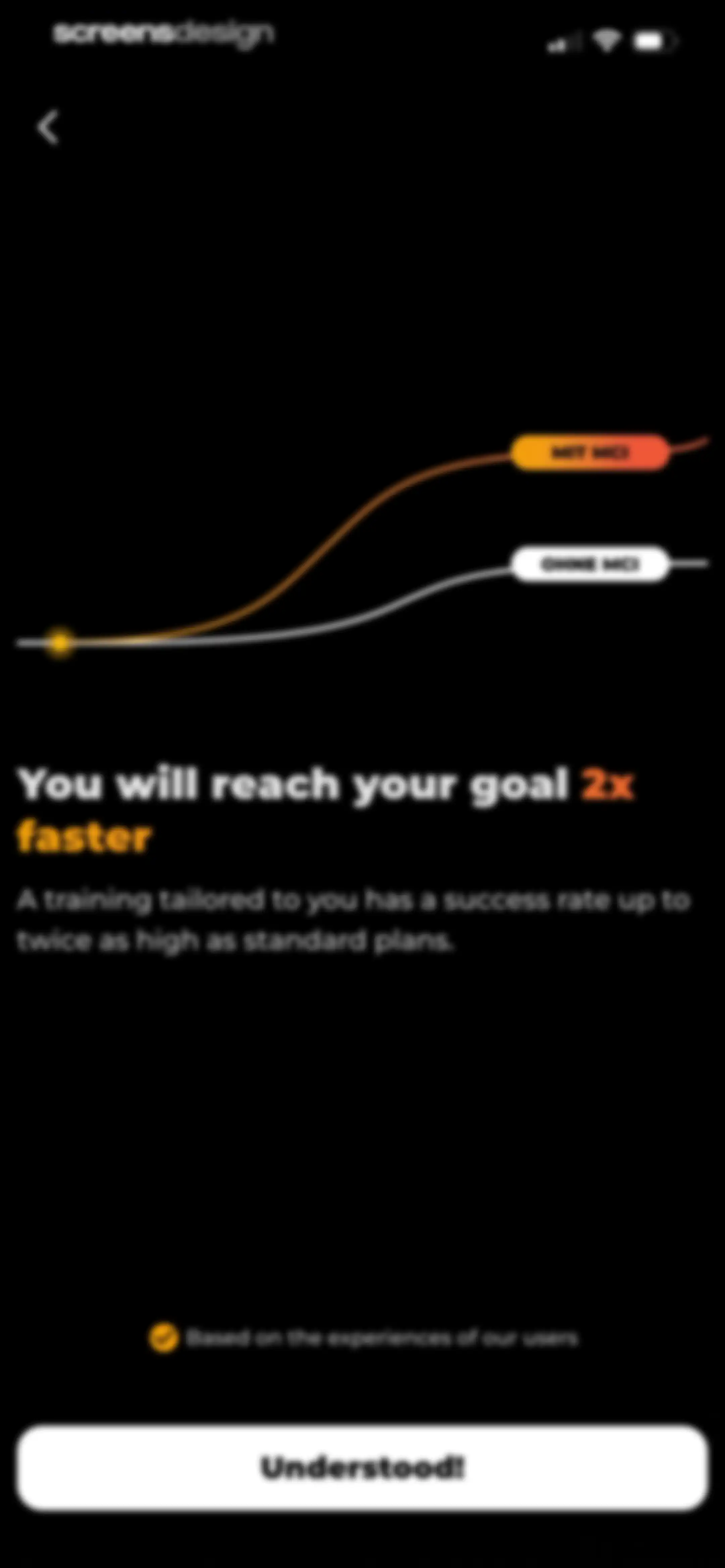 MCI - Personal Training AI screen 7