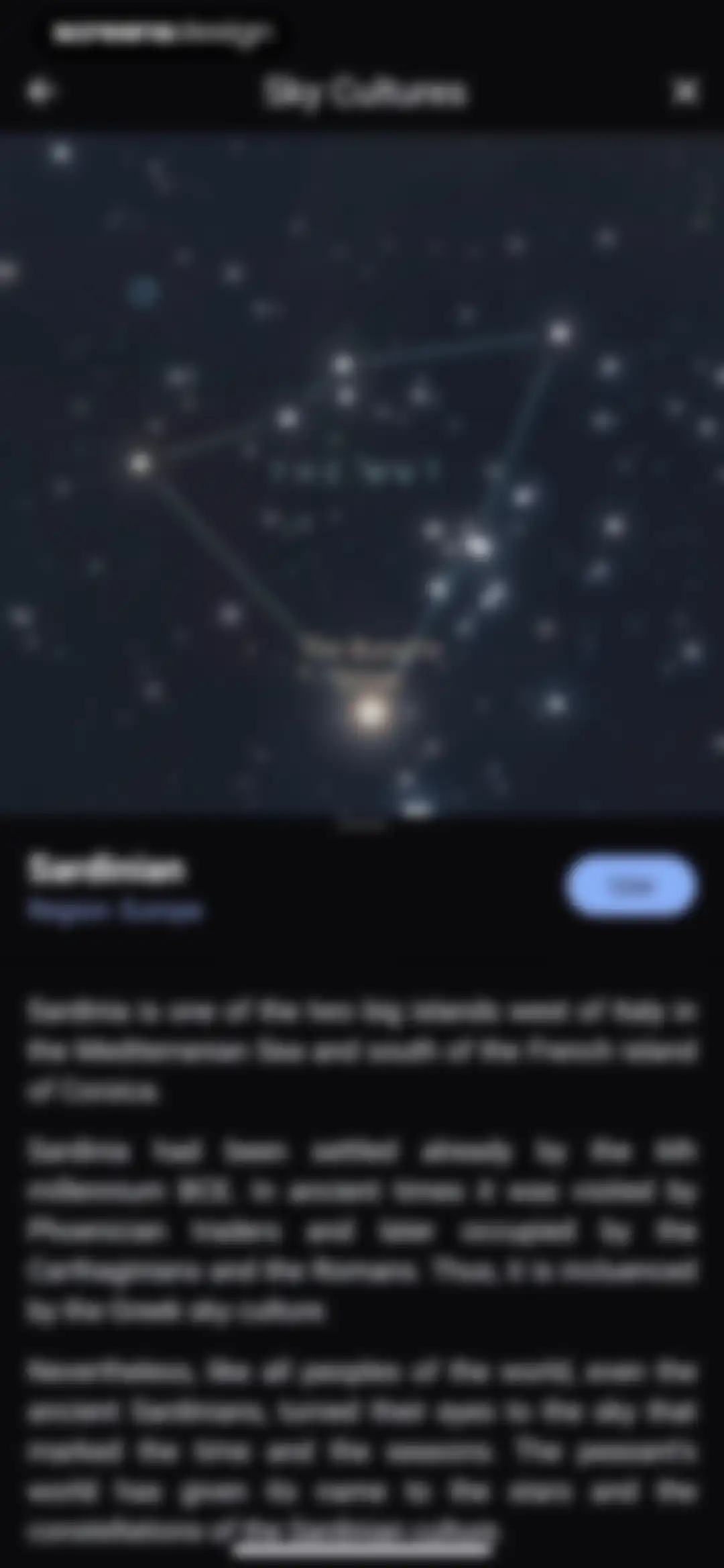 Stellarium Mobile - Star Map screen 40