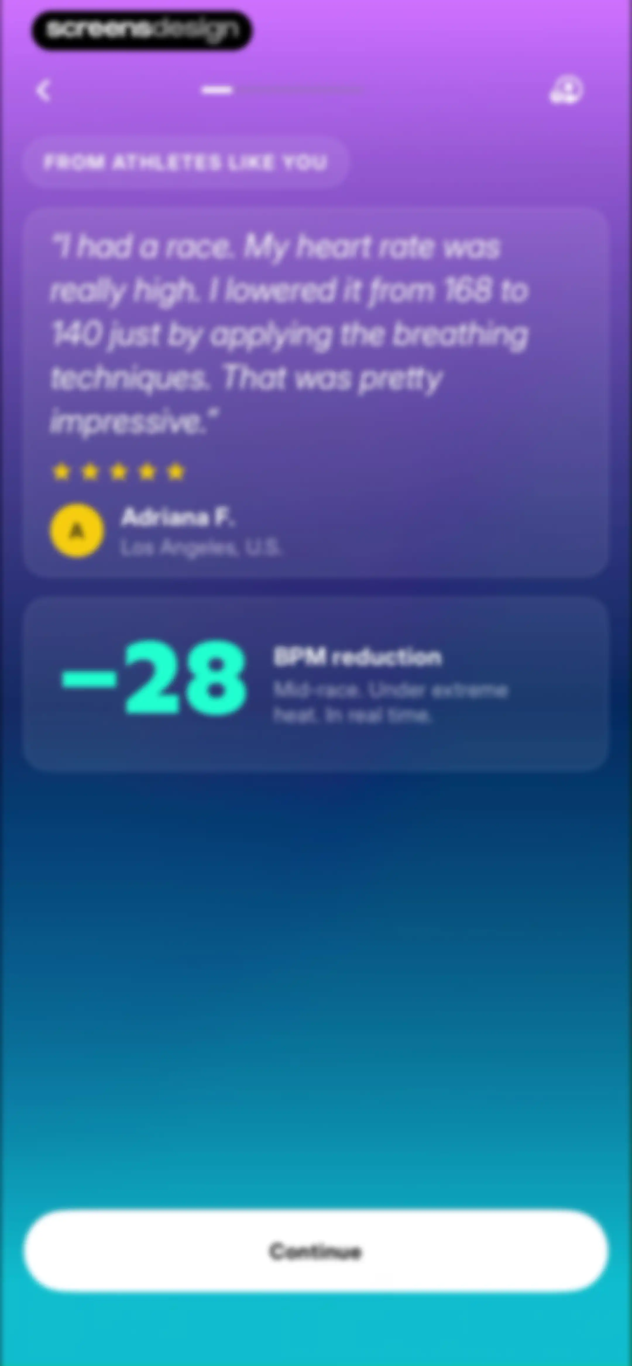 FivePointFive: Breathwork screen 12