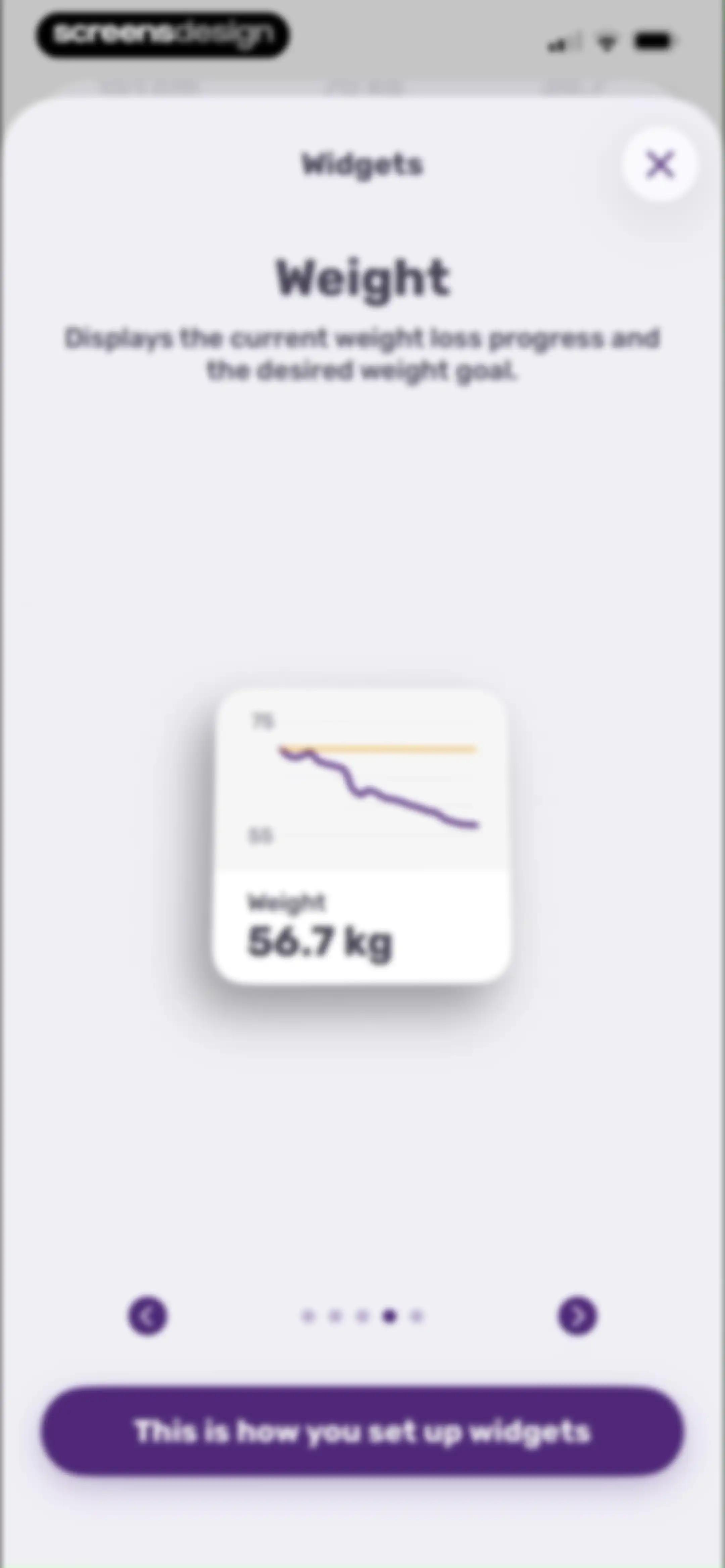 Running Tracker App – FITAPP screen 155