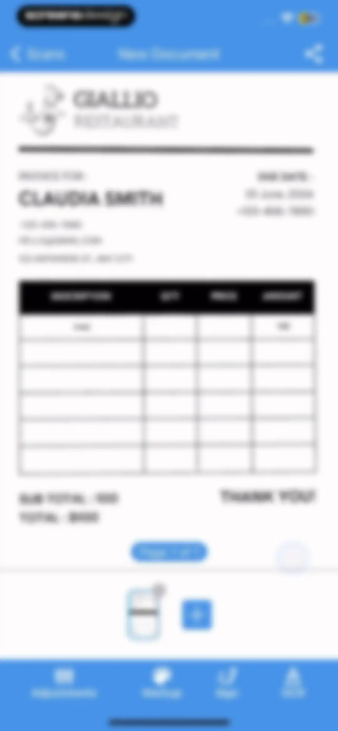 Documents to PDF Scanner screen 27