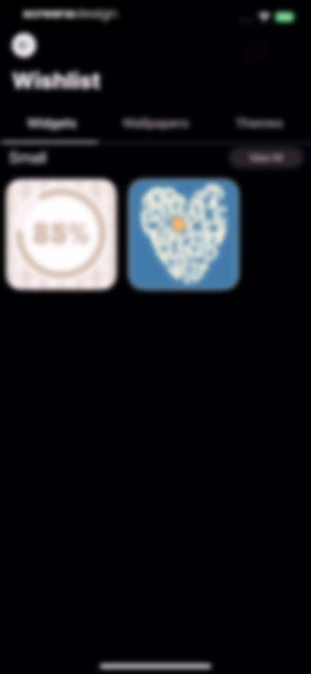 Aesthetic: App icons & Widgets screen 99