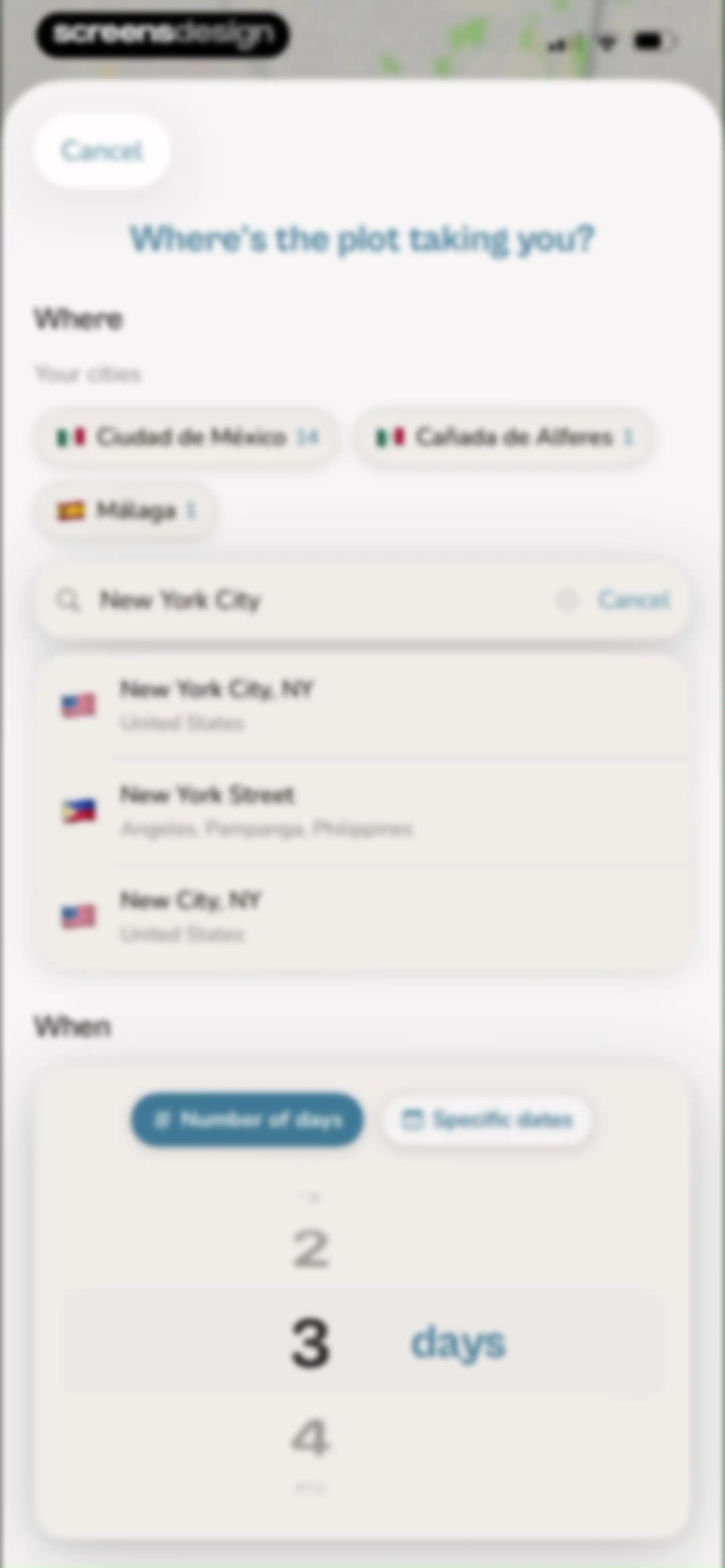 Plotline: Travel Map & Planner screen 61