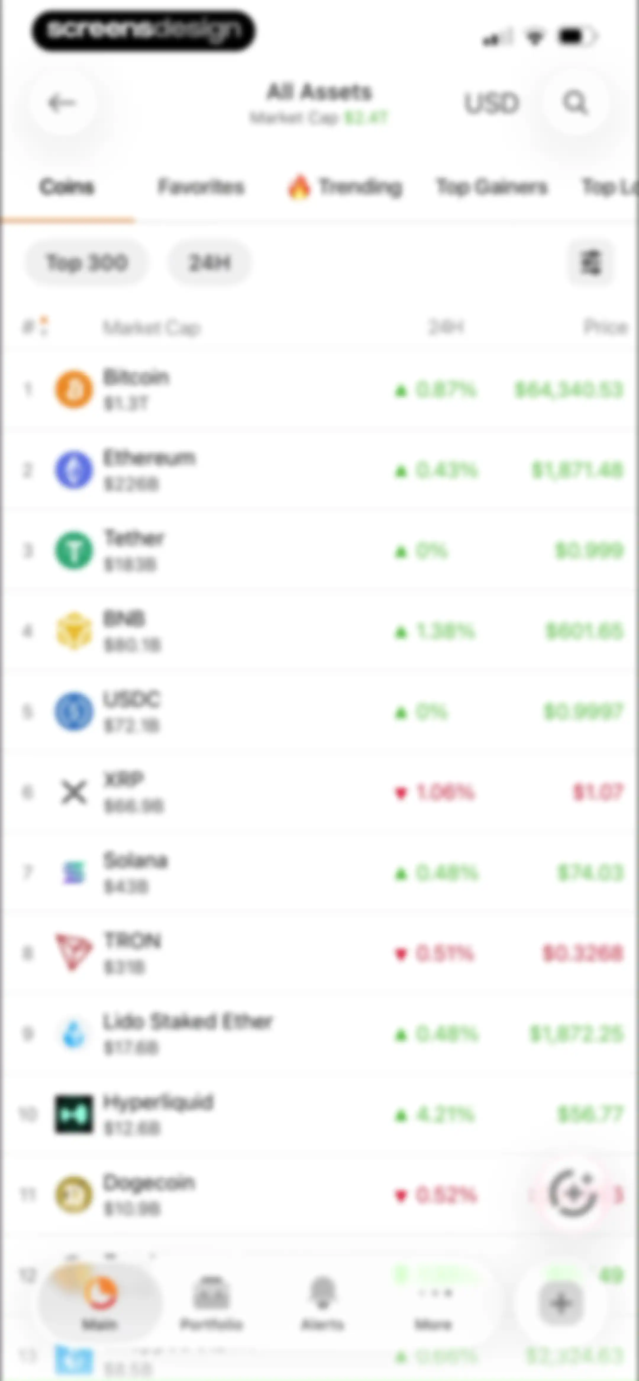 CoinStats: Crypto Portfolio screen 64