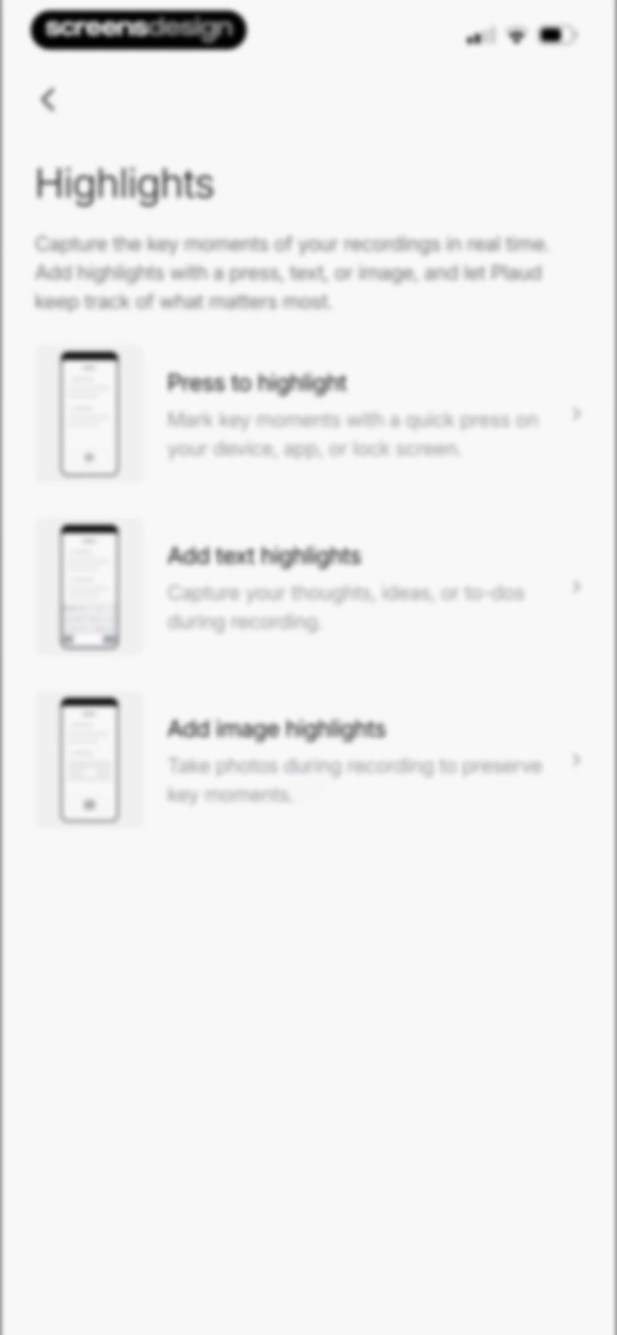 Plaud: AI Note Taker screen 115