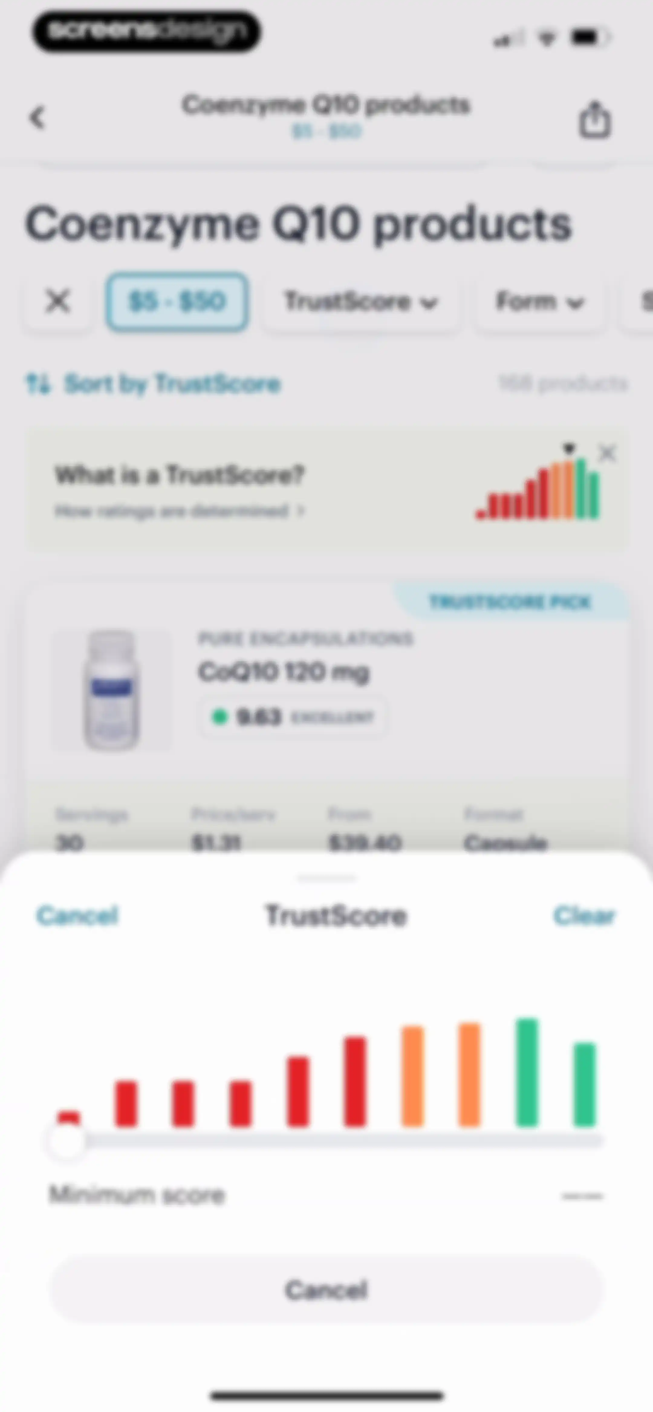 SuppCo: Supplement Scanner screen 45