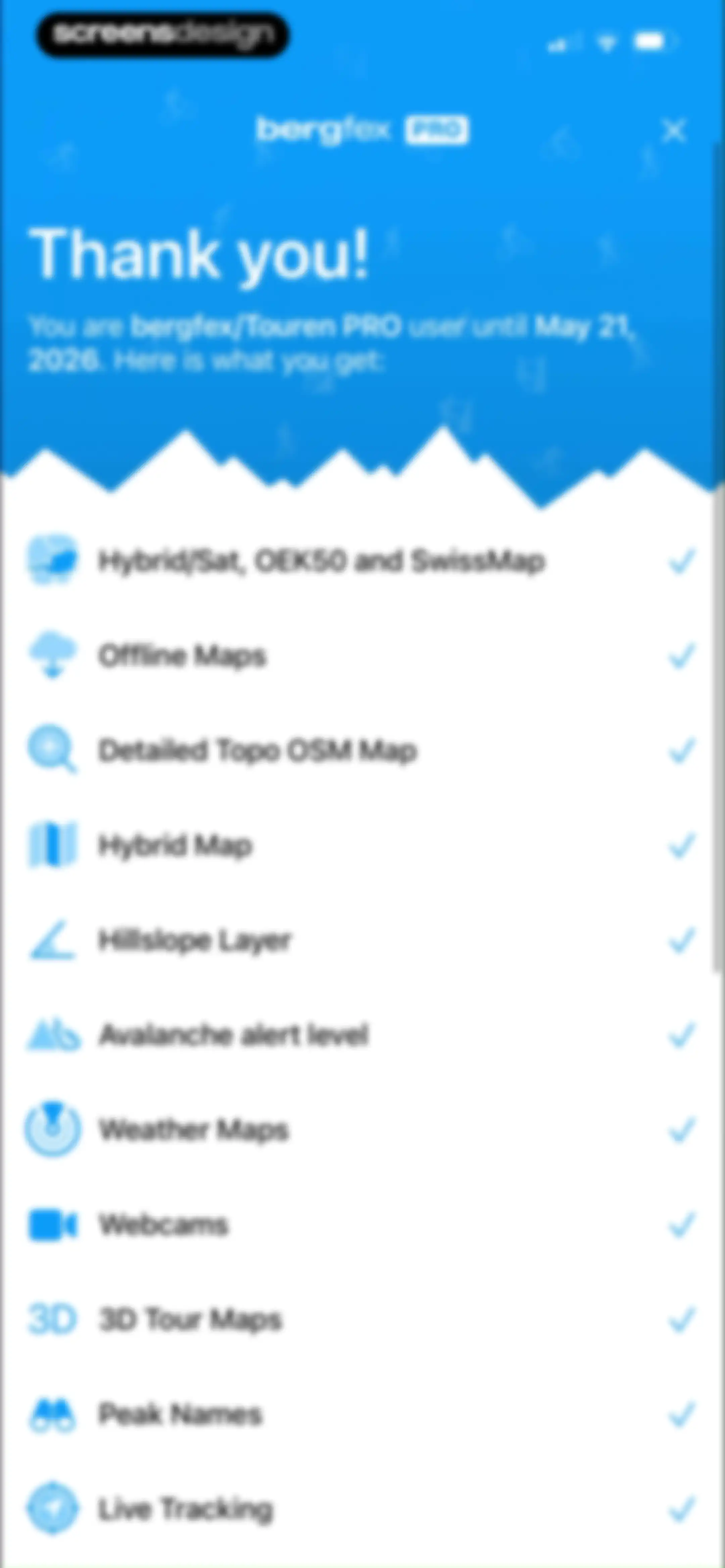 bergfex: Hiking & Tracking screen 15