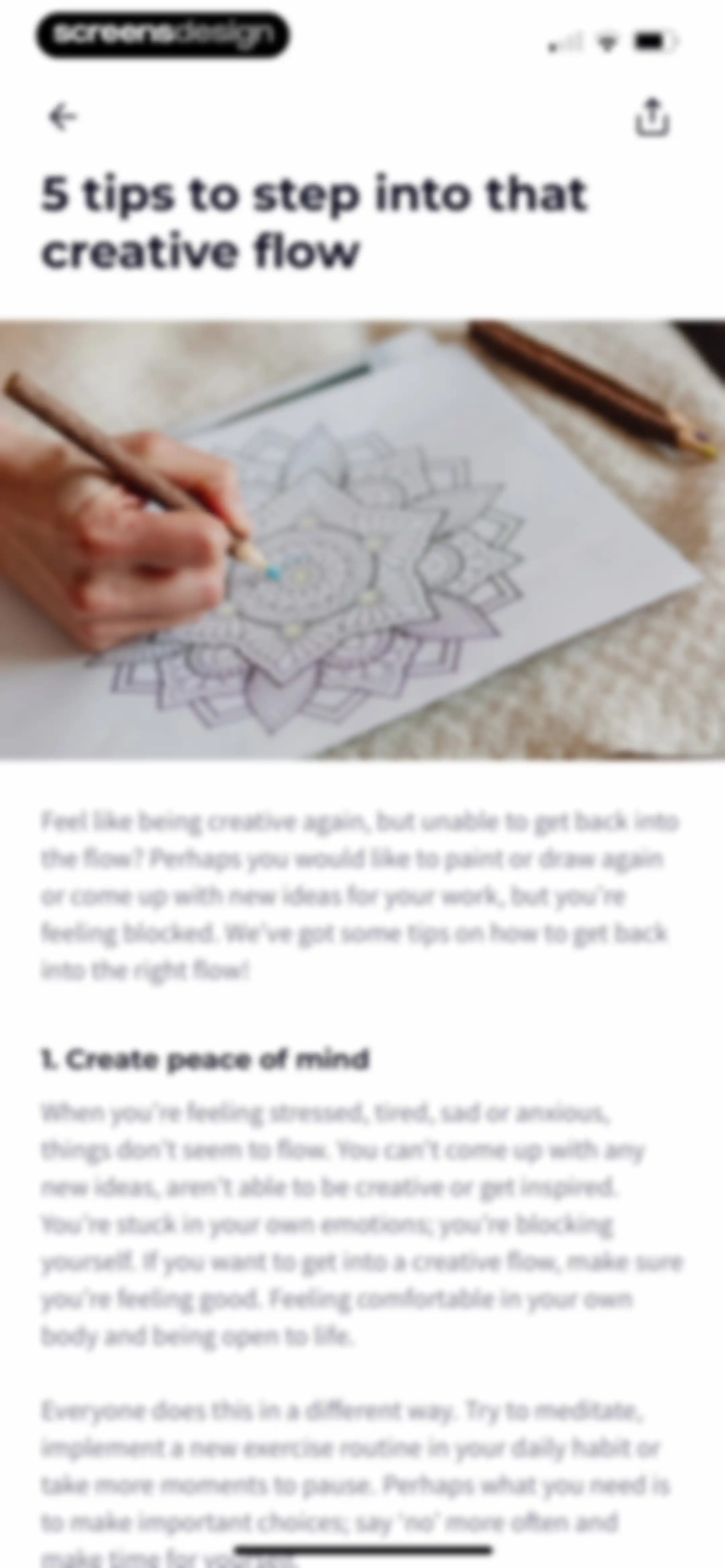 Meditation Moments - Guided screen 52