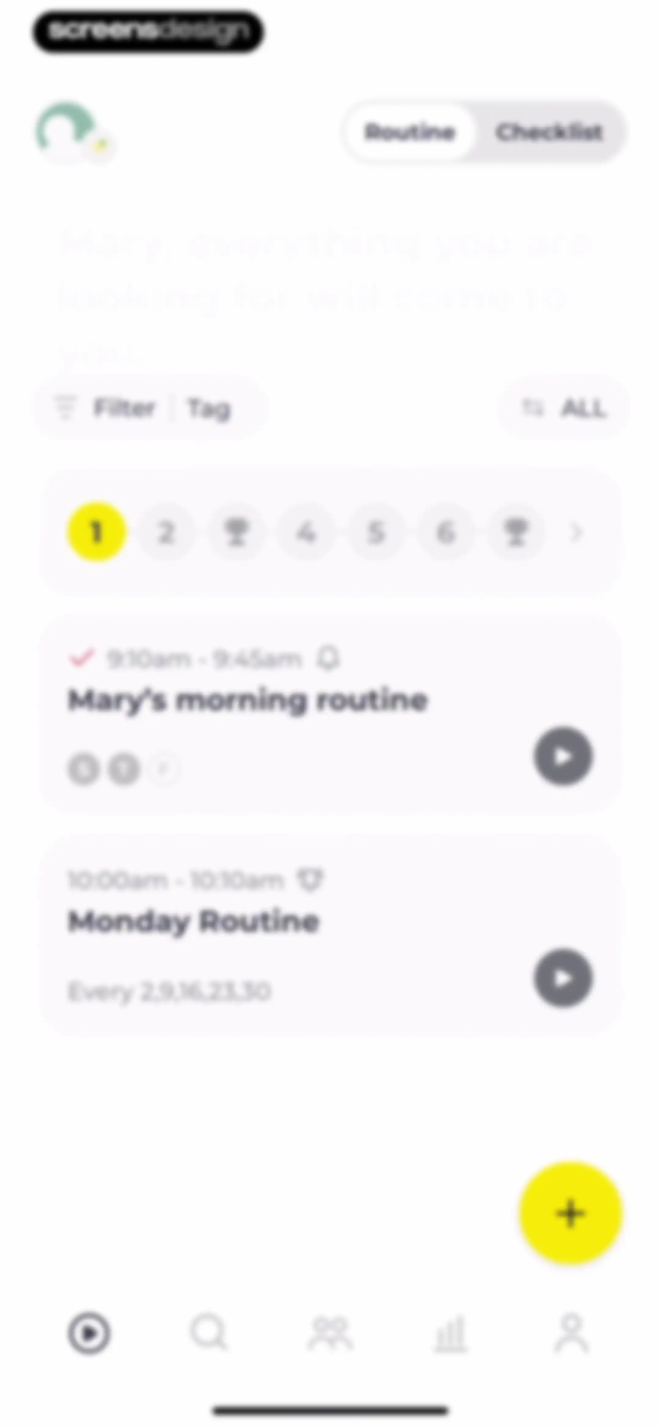 Routine Planner, Habit Tracker screen 78