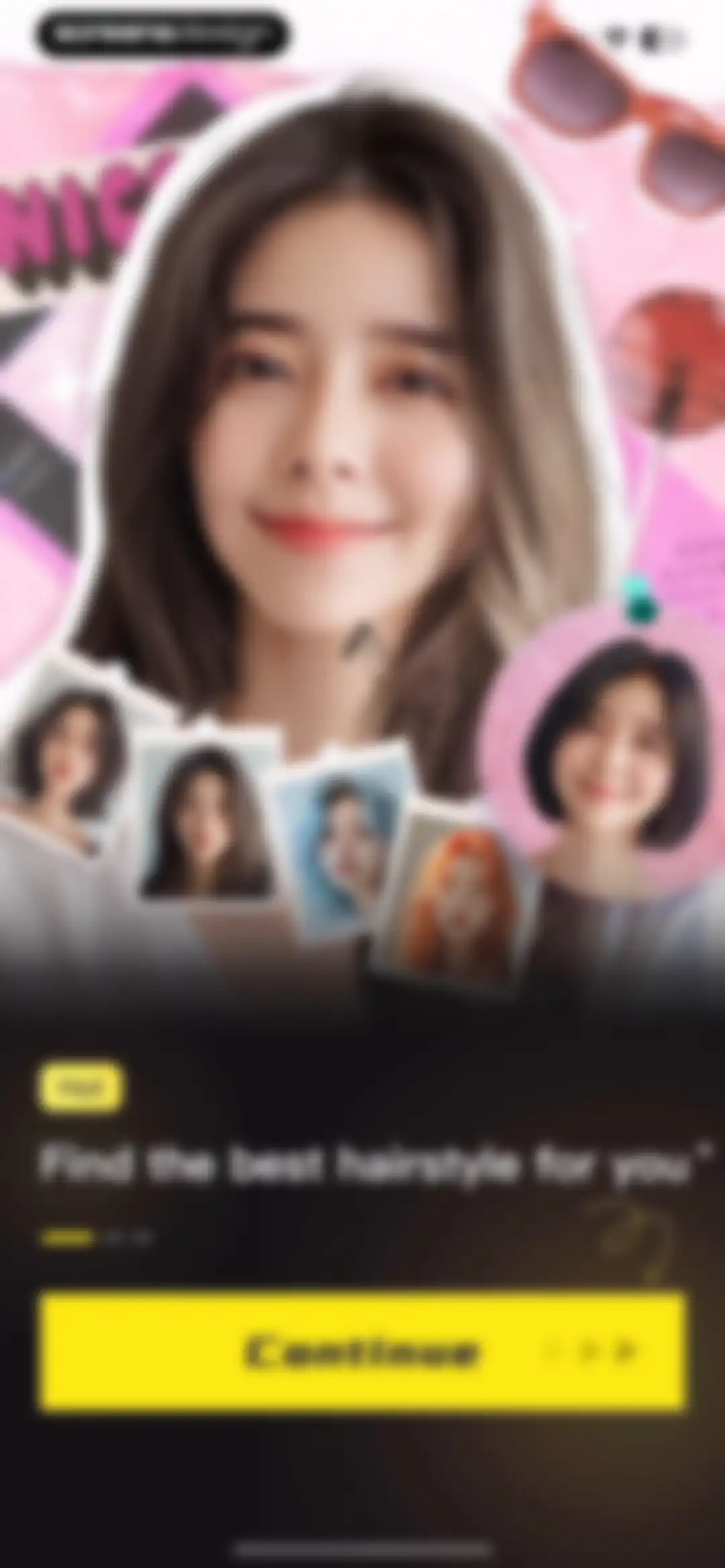 Clicam -Hairstyle, Aging screen 3