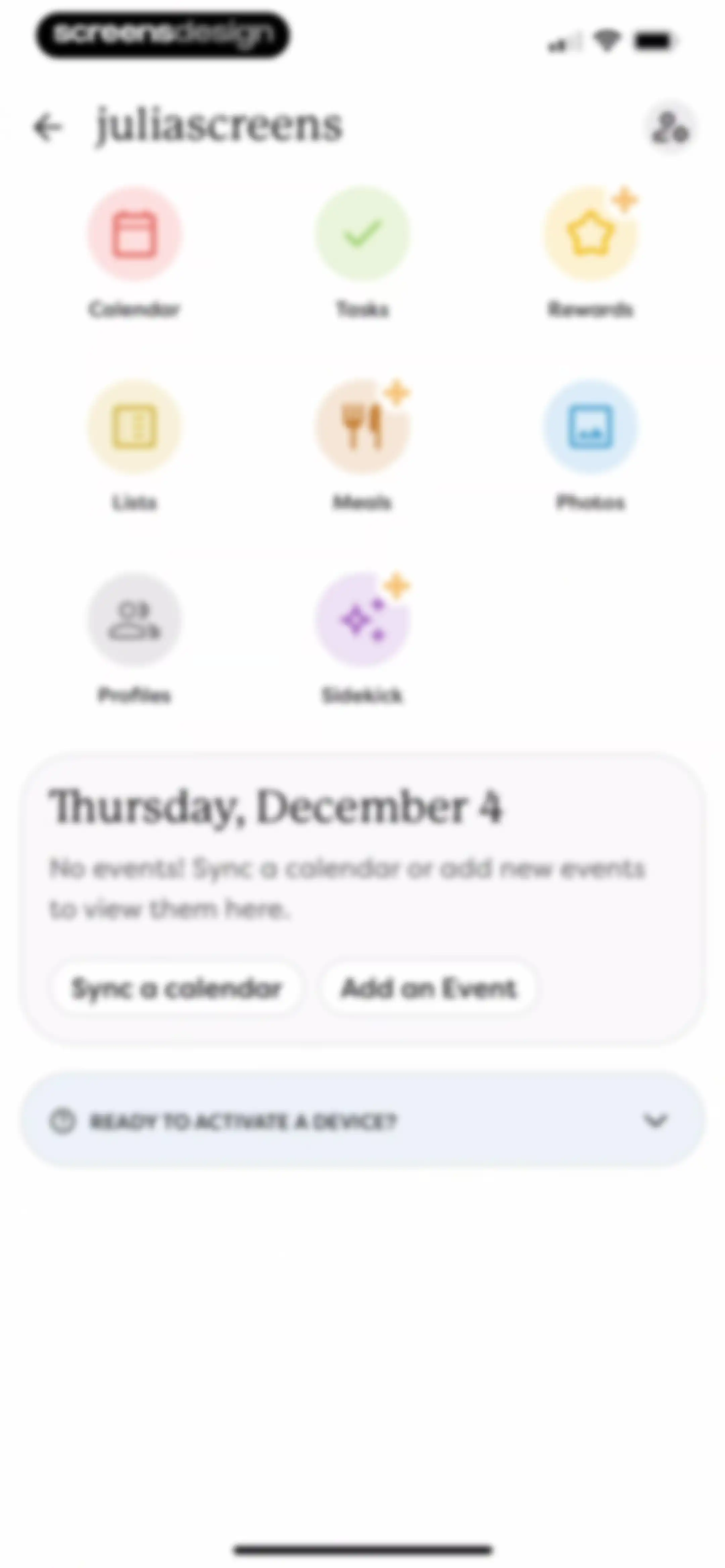 Skylight App screen 36