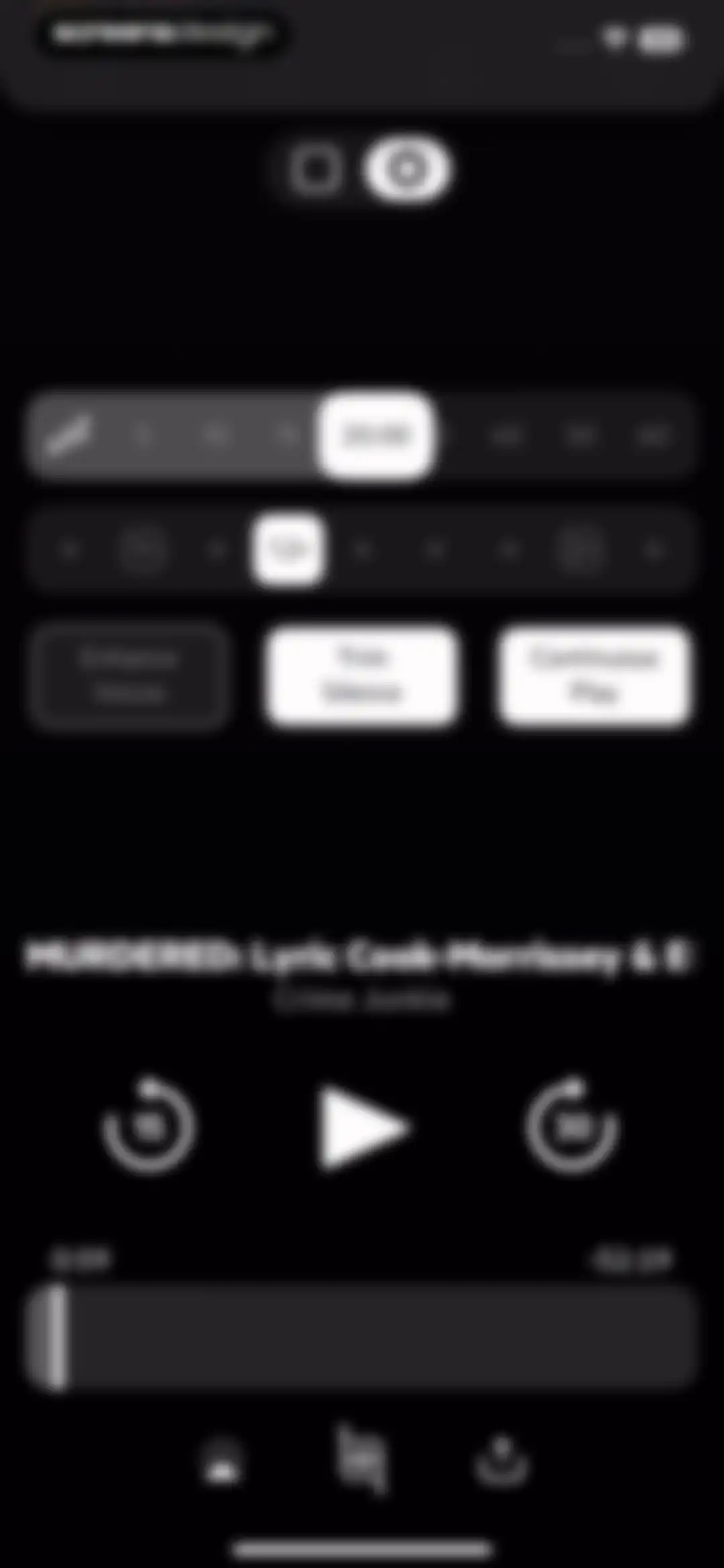 Castro: Podcast App & Player screen 28