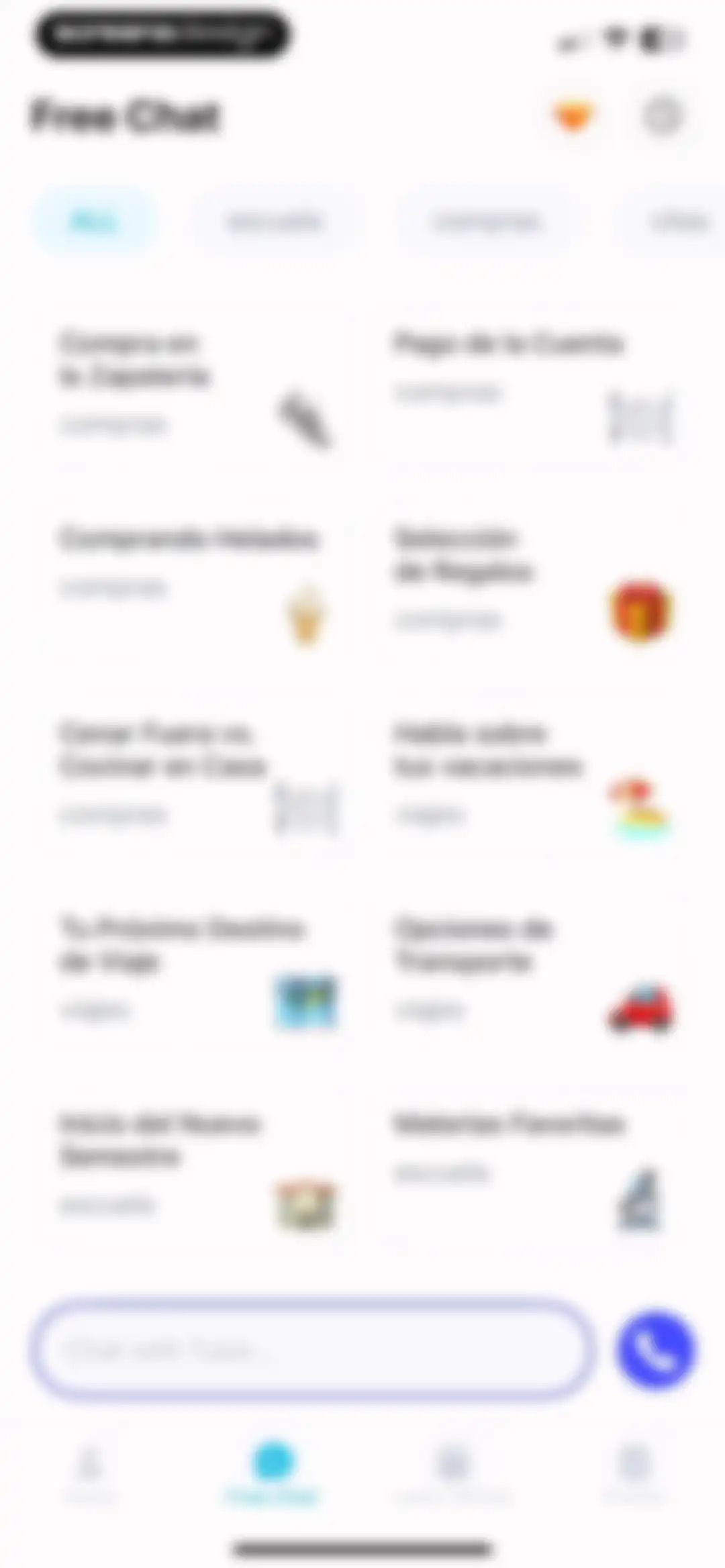 Hablo: Speak & Learn English screen 78