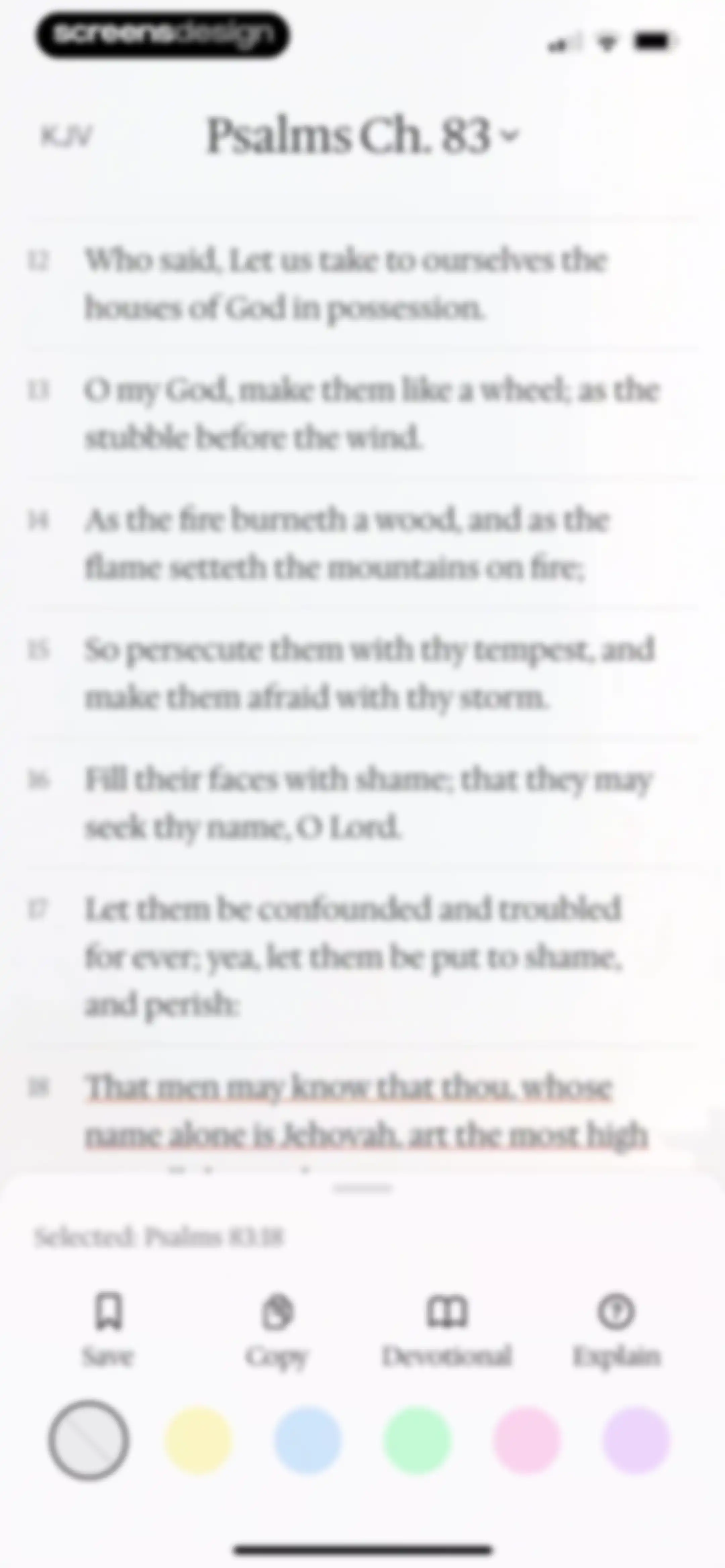 Bible Mode: Reduce Screen Time screen 94