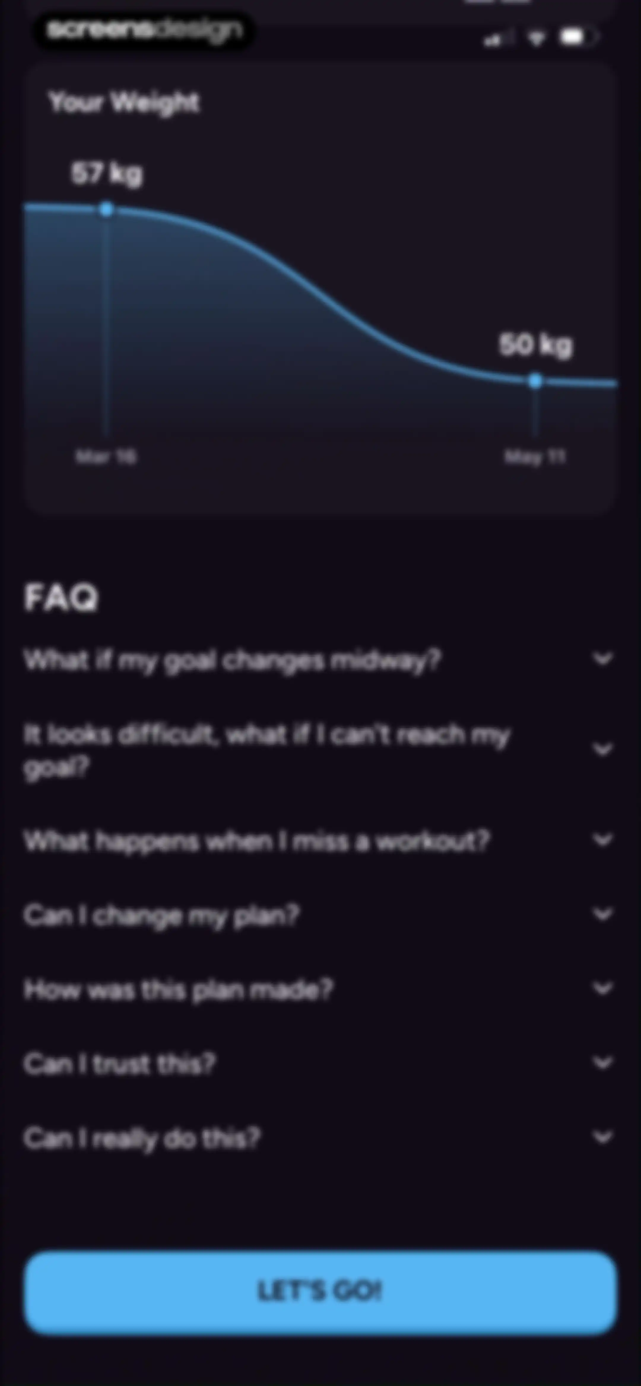 Liftoff - Ranked Gym Workouts screen 56