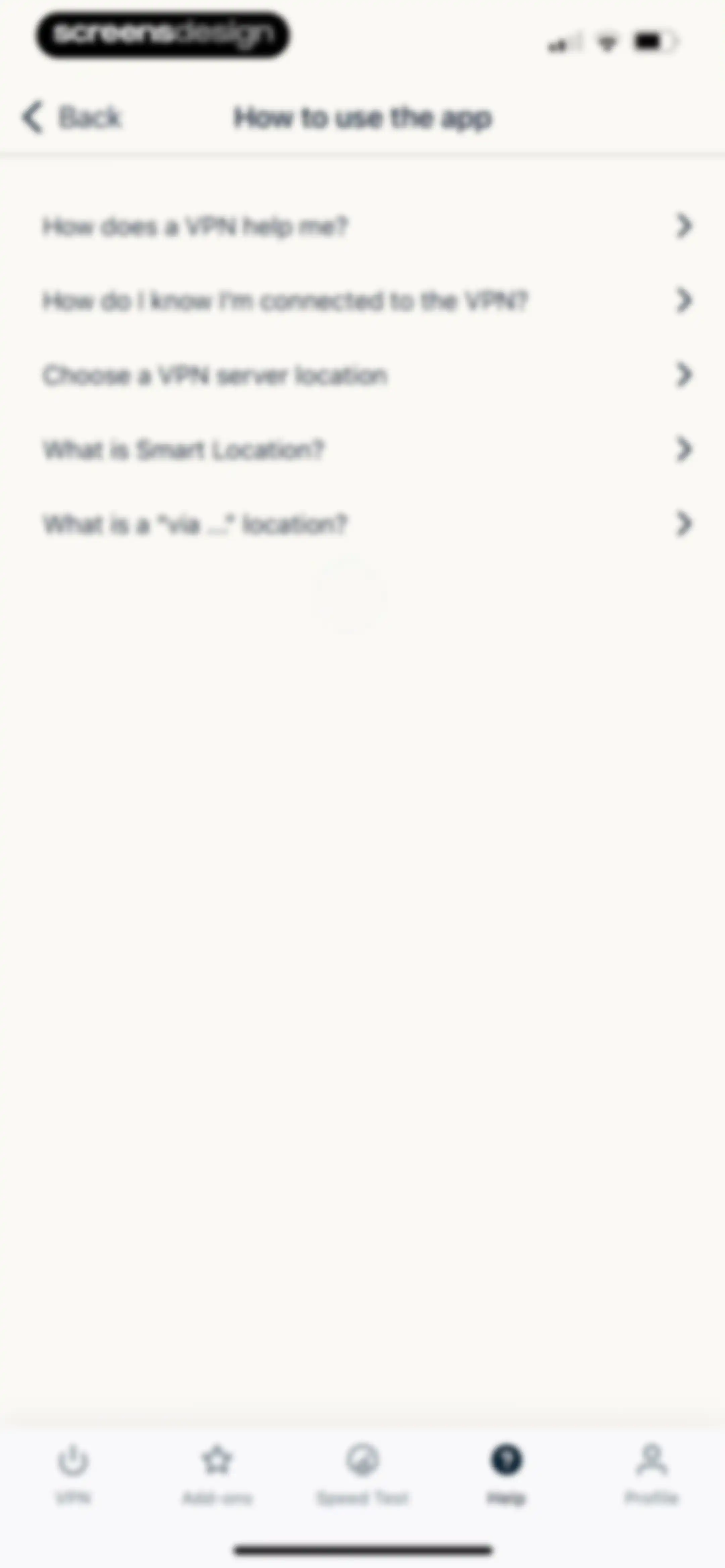 ExpressVPN · Secure & Fast VPN screen 77