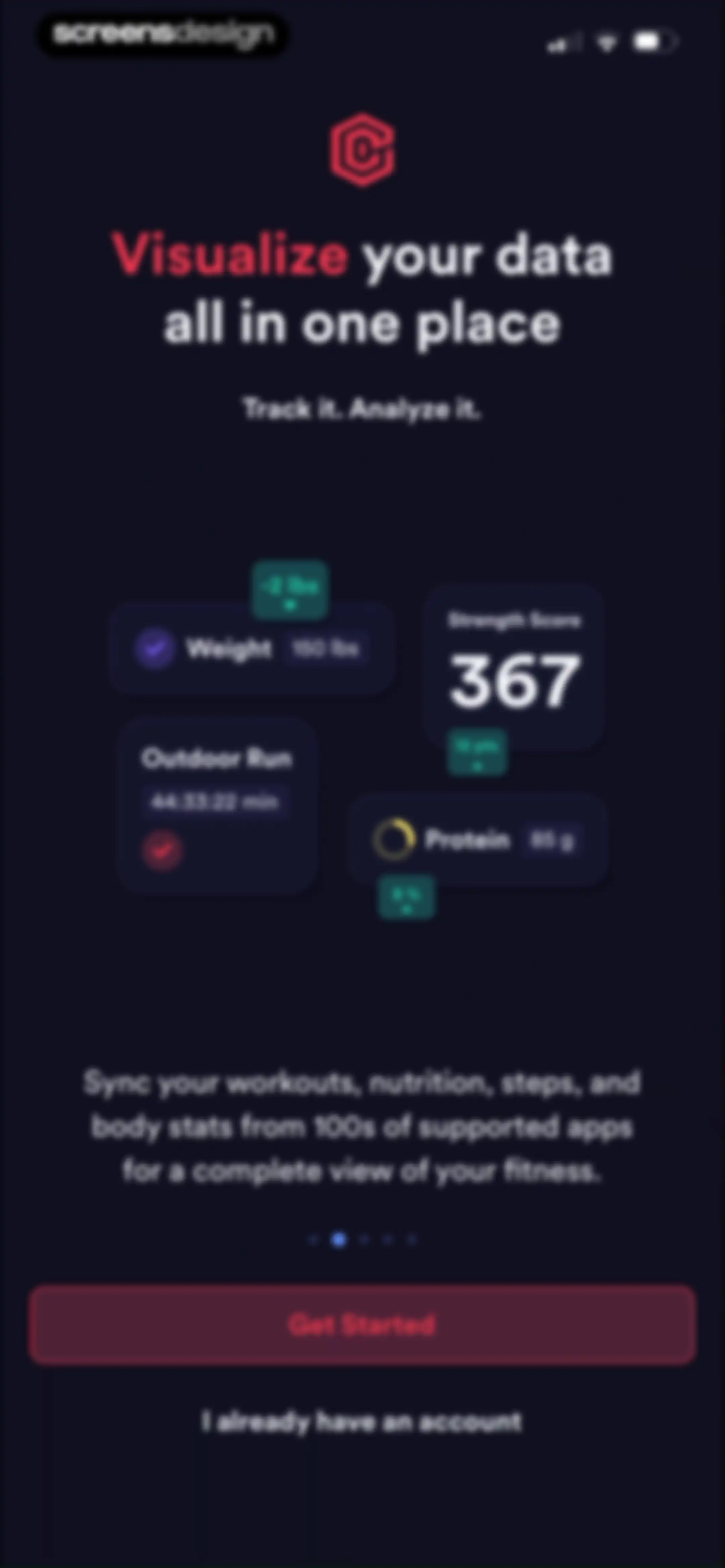 Caliber: Strength Training screen 3