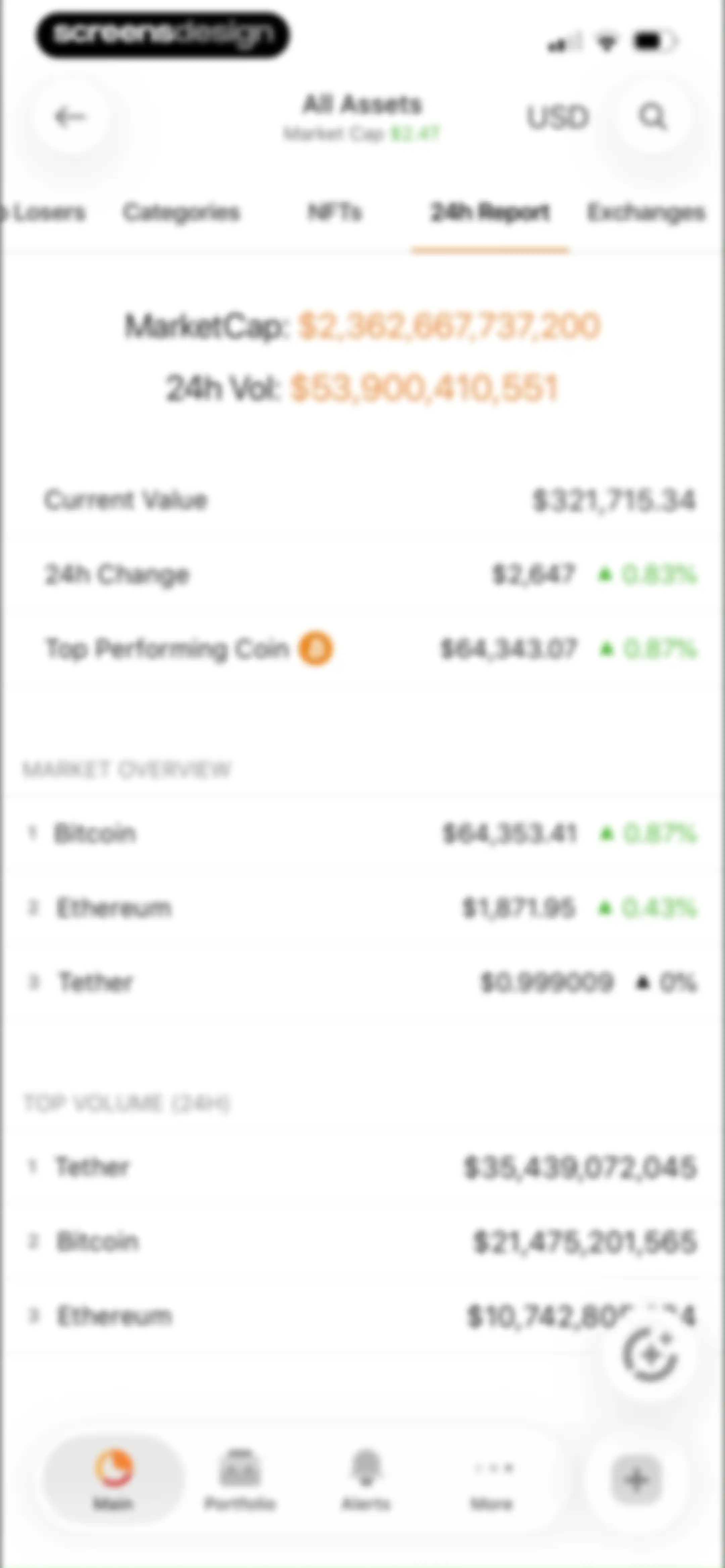 CoinStats: Crypto Portfolio screen 72