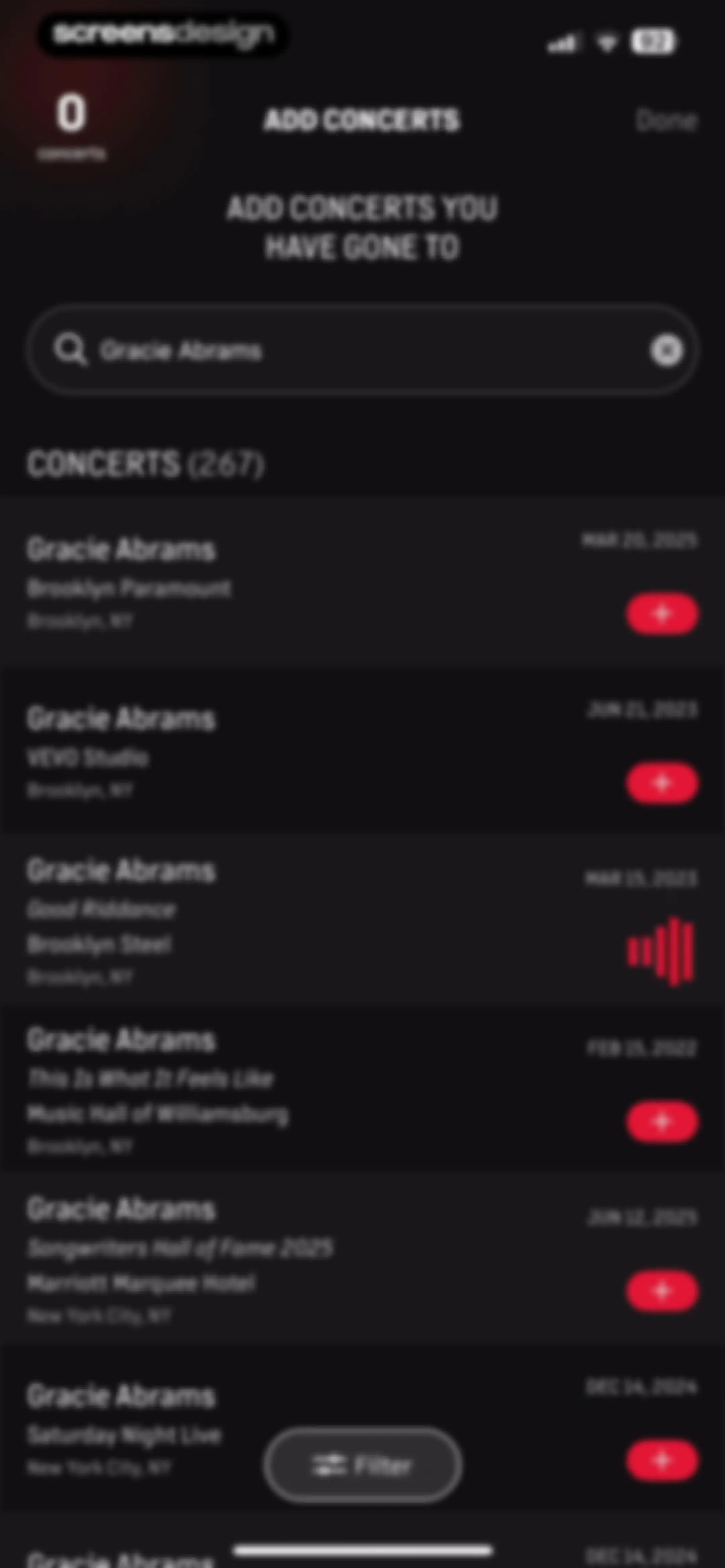 Live Nation – For Concert Fans screen 92