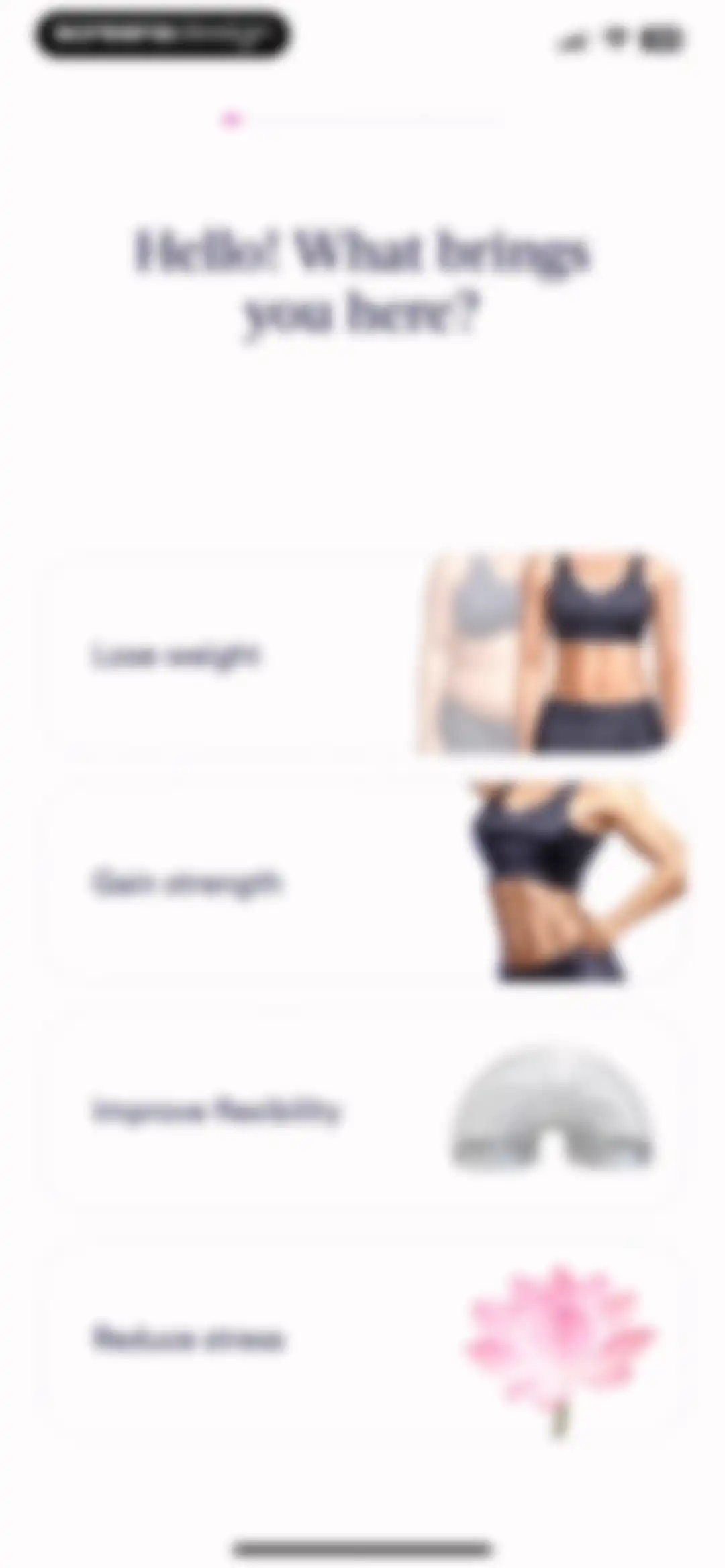 Light: Chair Yoga Plan screen 3