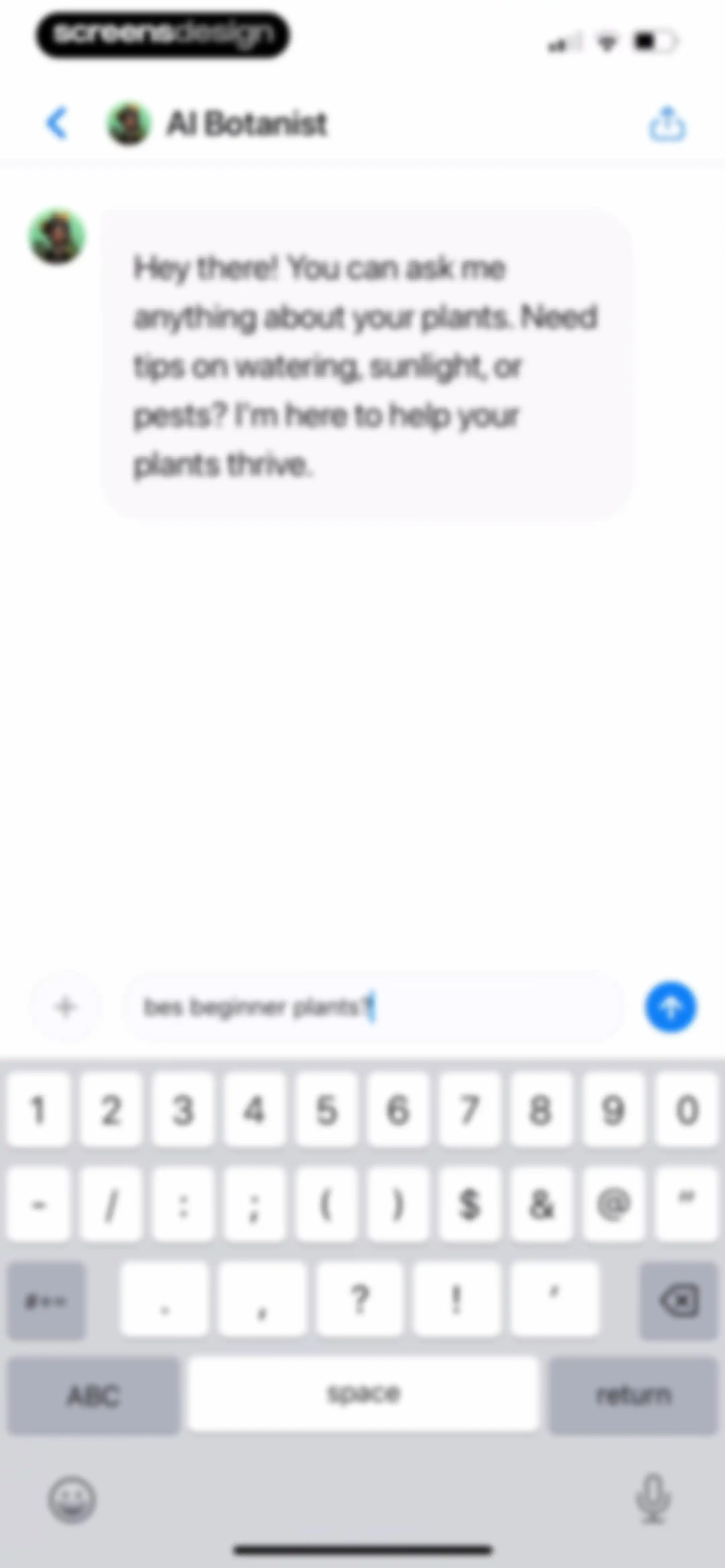 Plant App: Plant Identifier screen 162