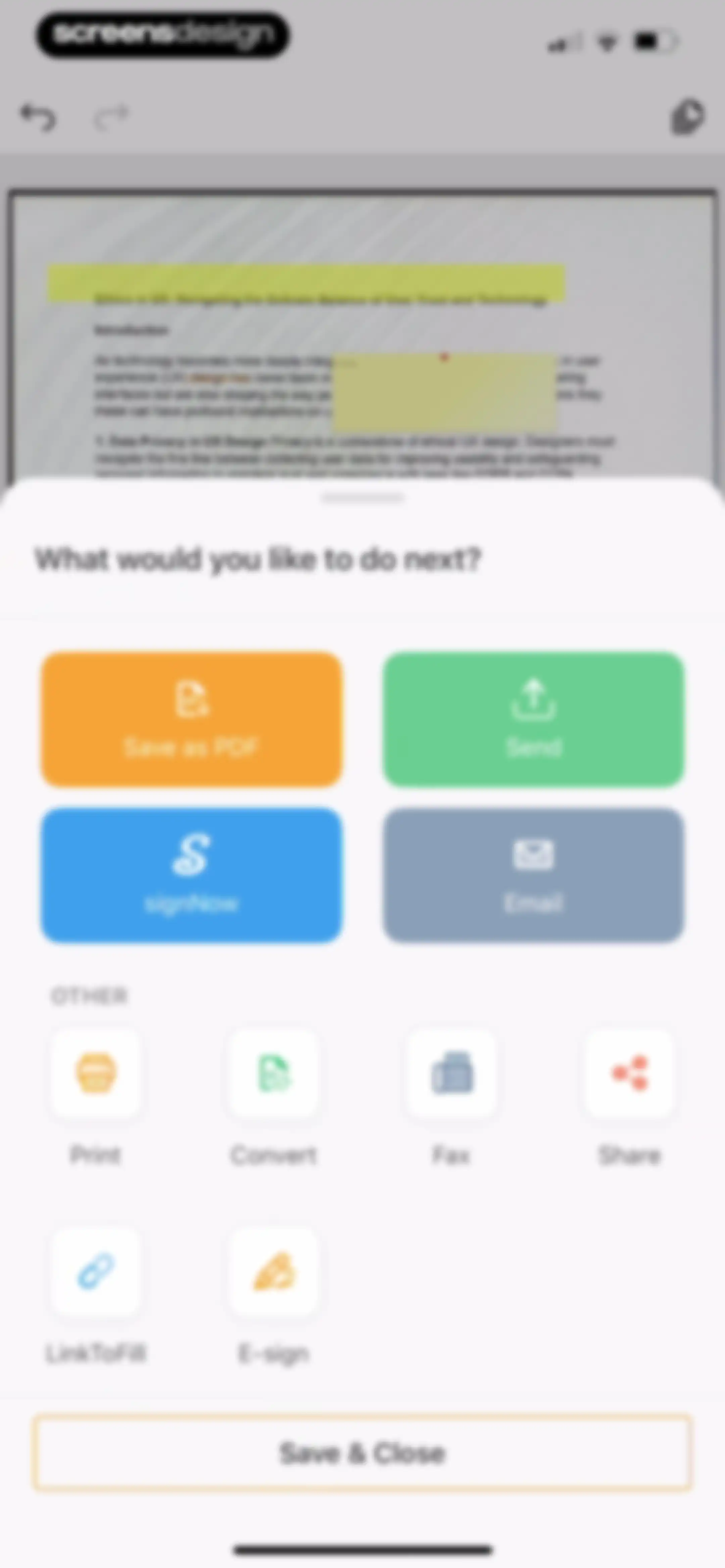 pdfFiller: edit PDF documents screen 96