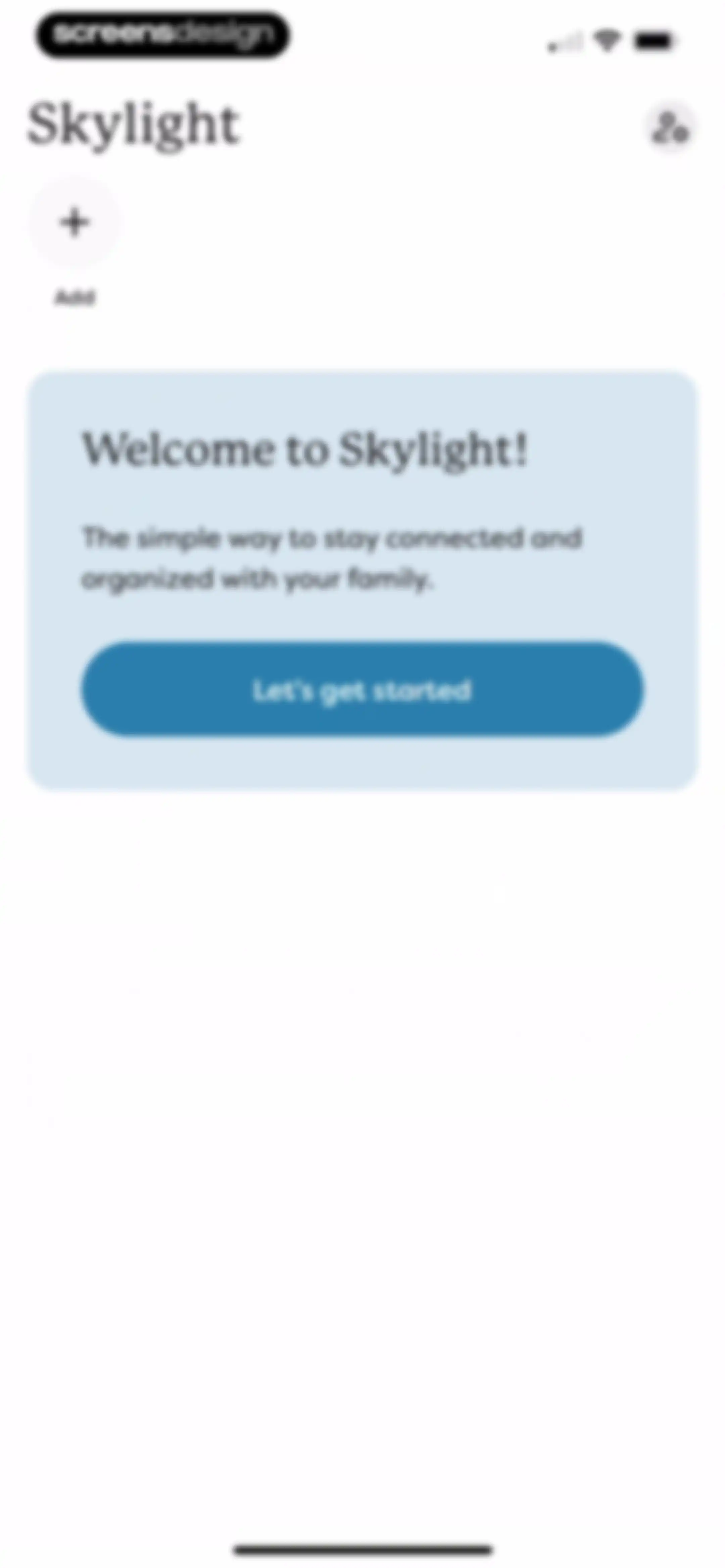 Skylight App screen 5