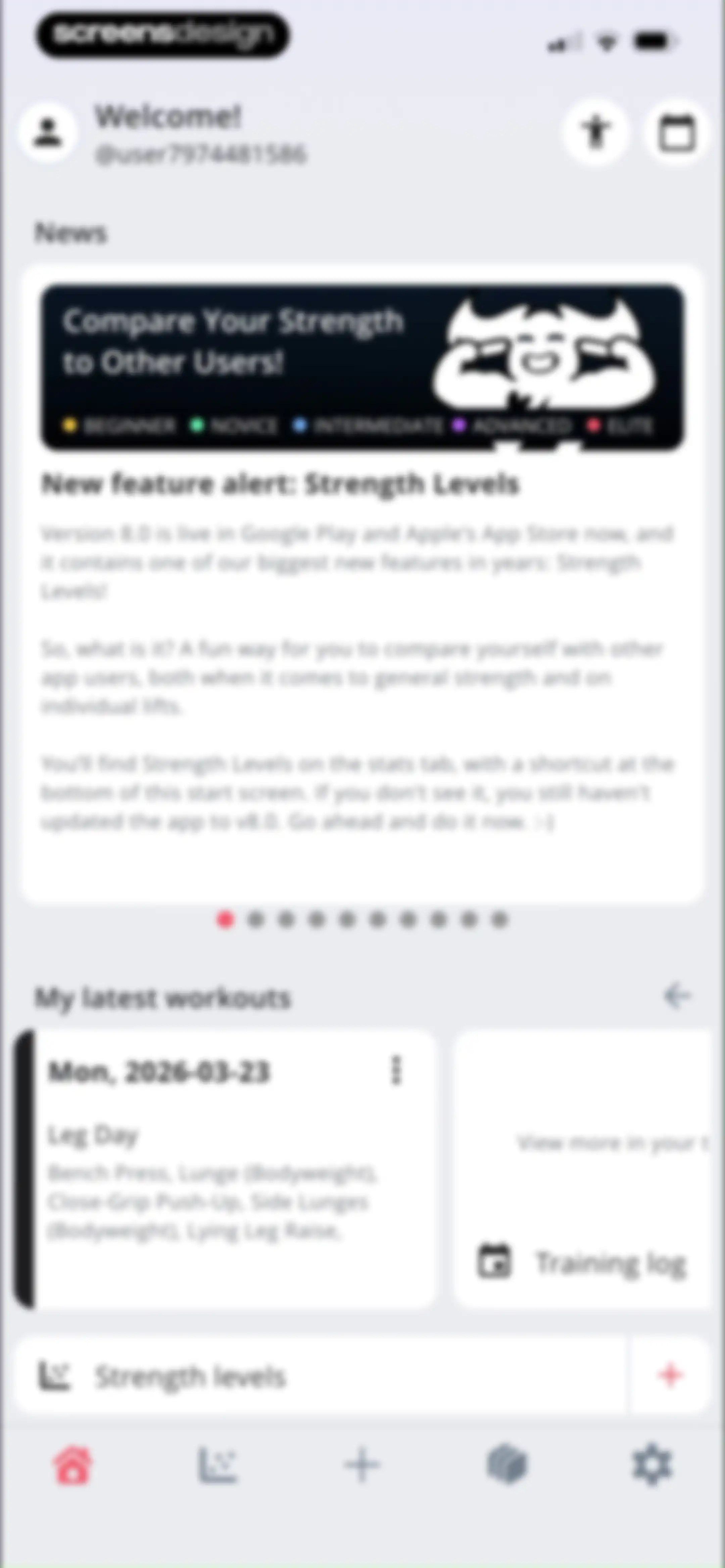 StrengthLog – Workout Tracker screen 83