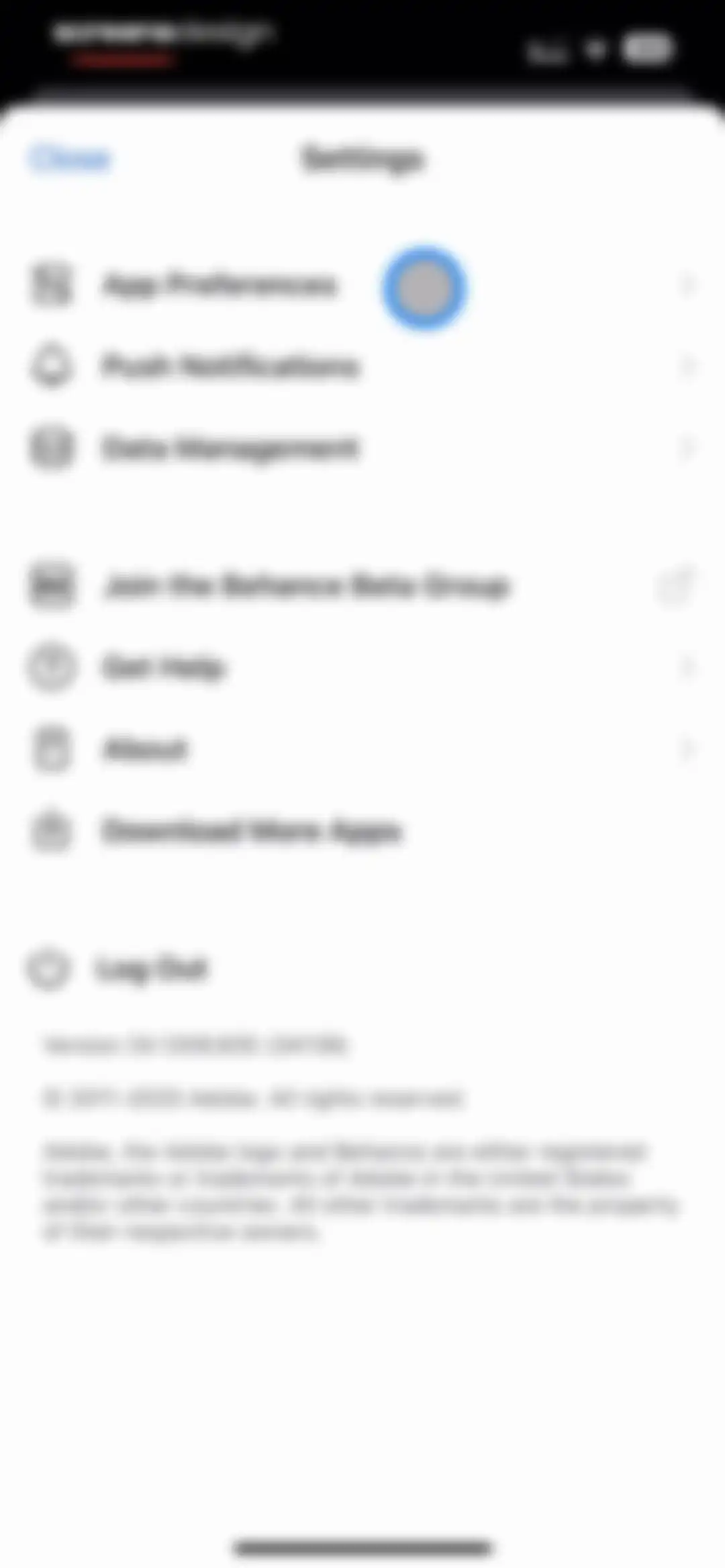 Behance – Creative Portfolios screen 148