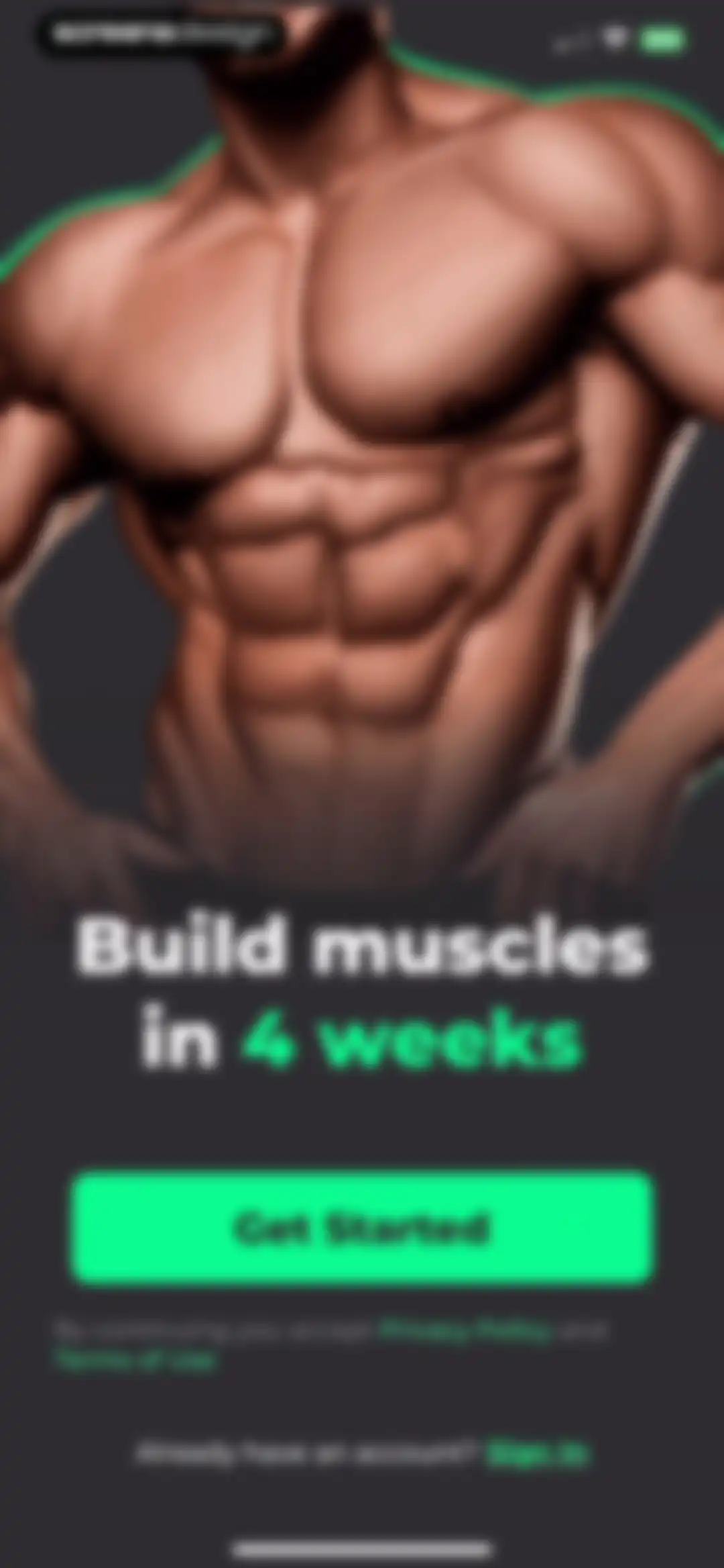 ProFit: Workout Planner screen 2