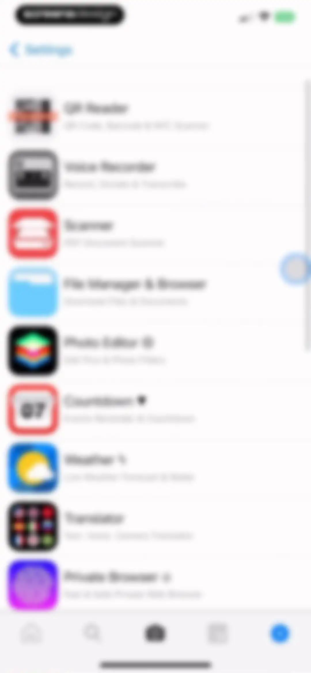 QR Reader for iPhone screen 52