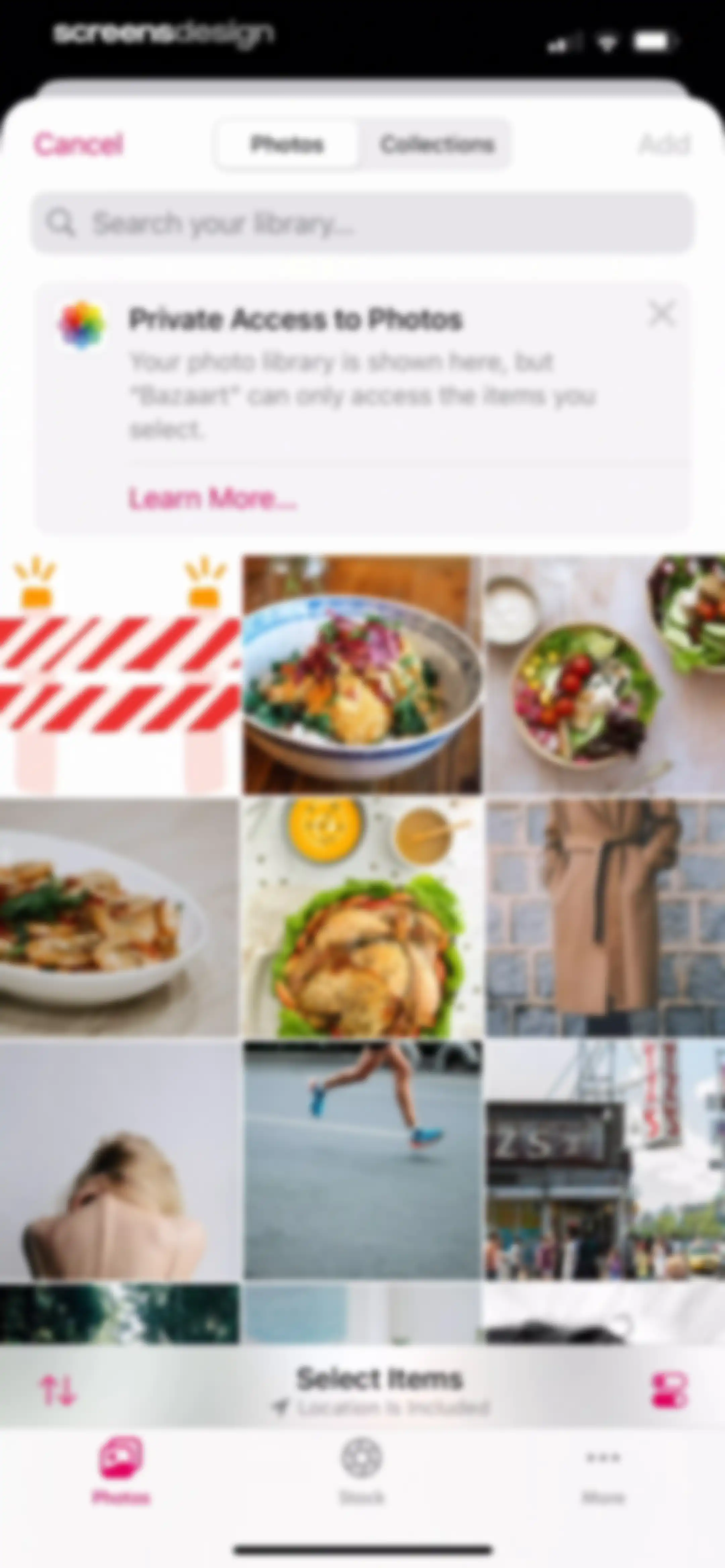 Bazaart AI Photo Editor Design screen 126