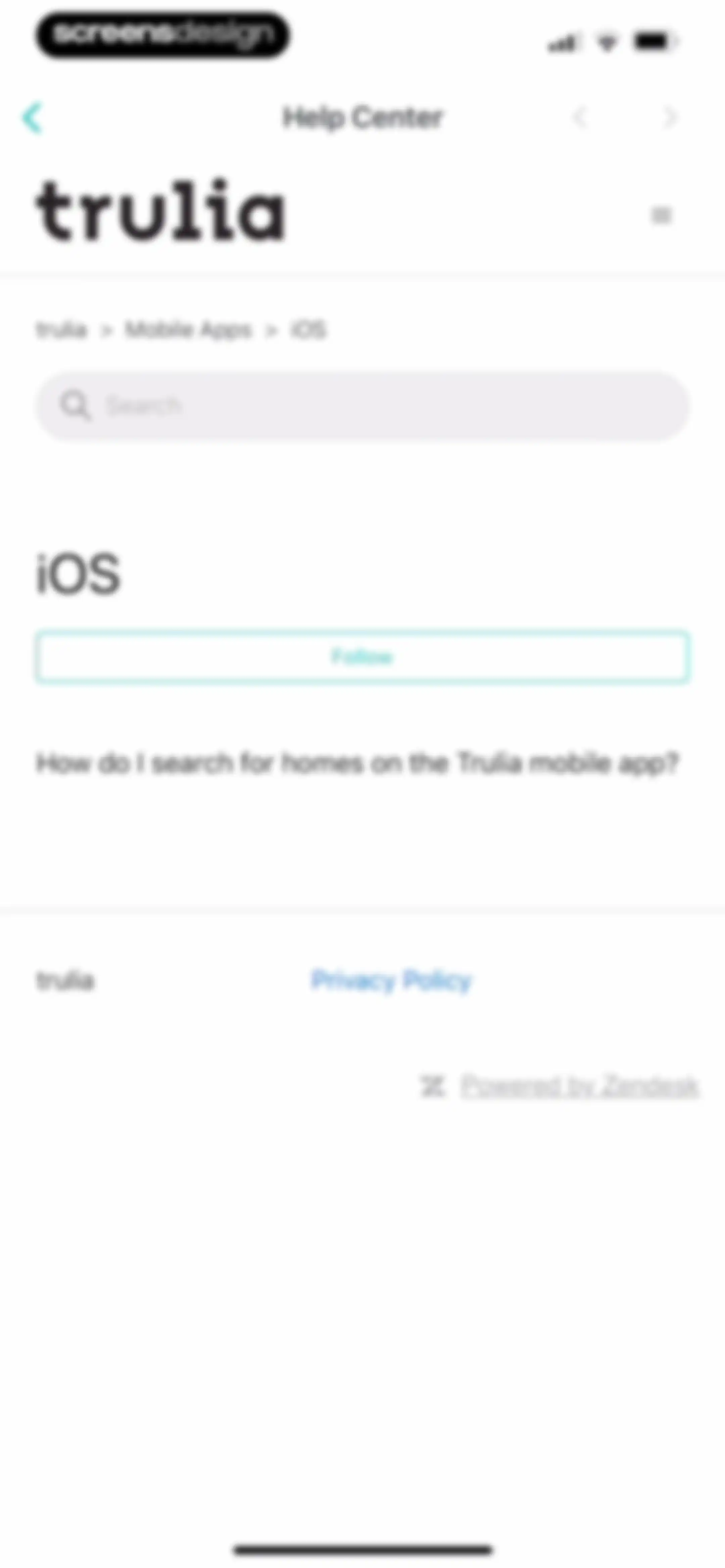 Trulia Real Estate & Rentals screen 118