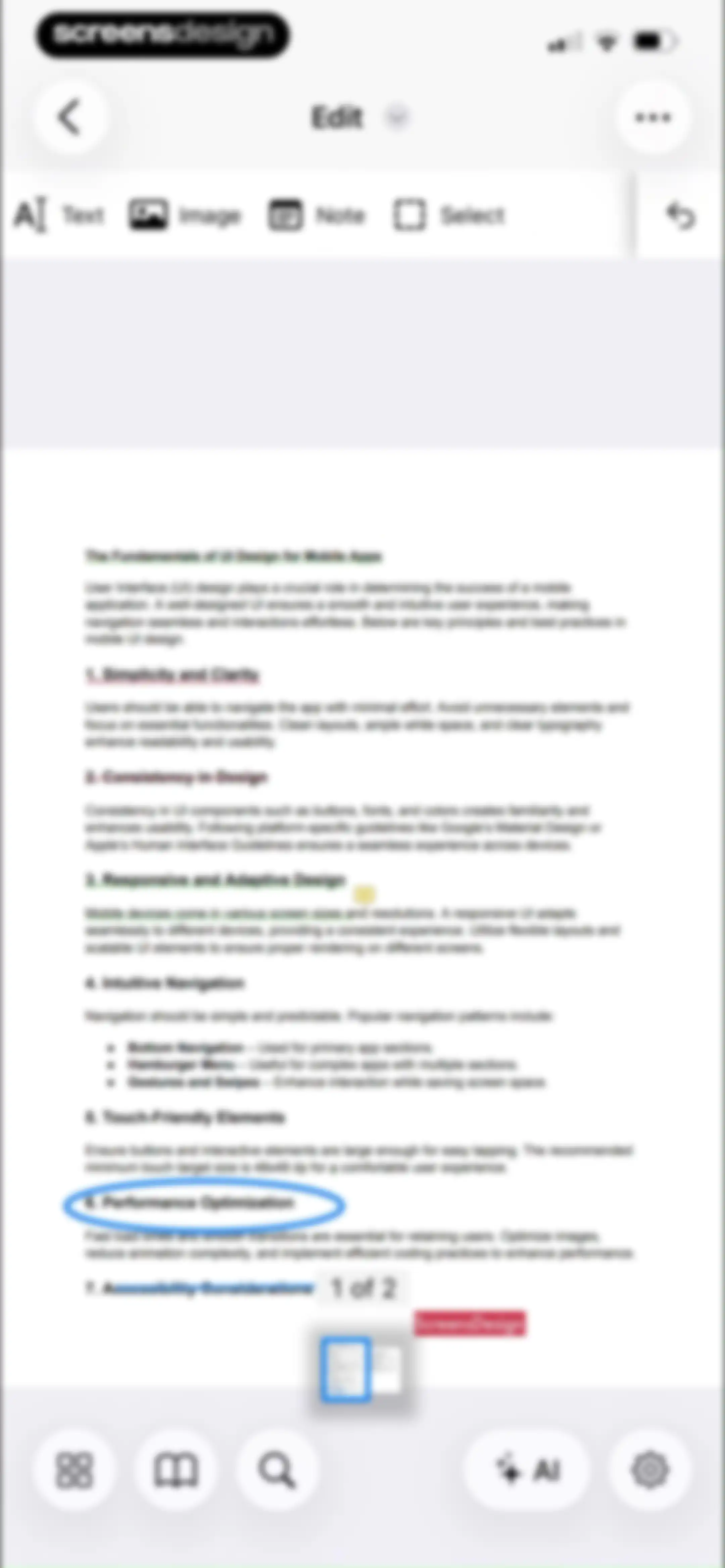 PDF Editor ® screen 66