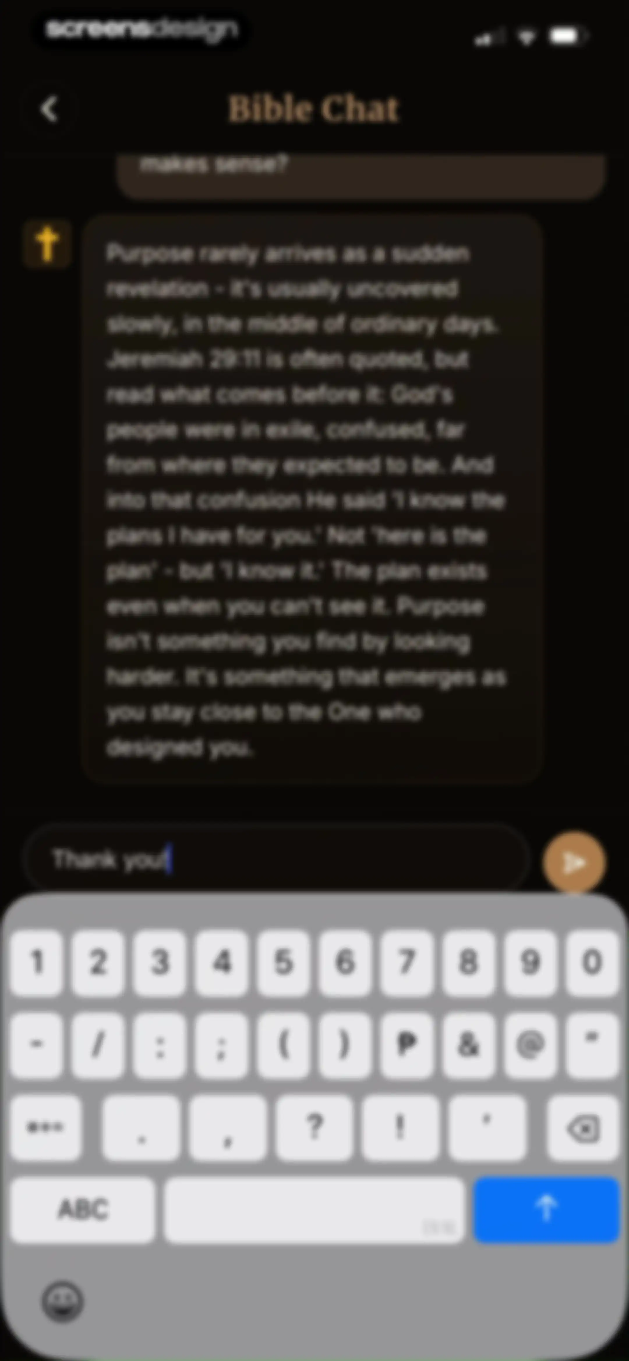 Holy Bible Widget: Daily Verse screen 43