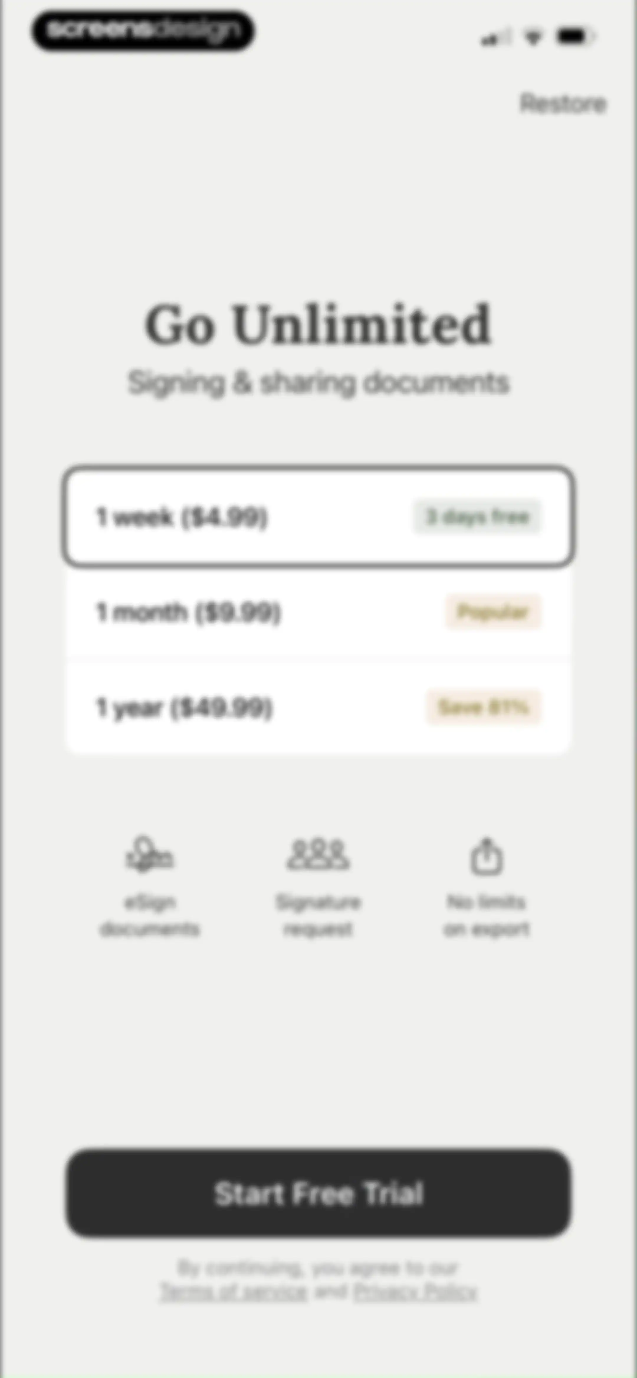 eSign App: Sign PDF Documents screen 7