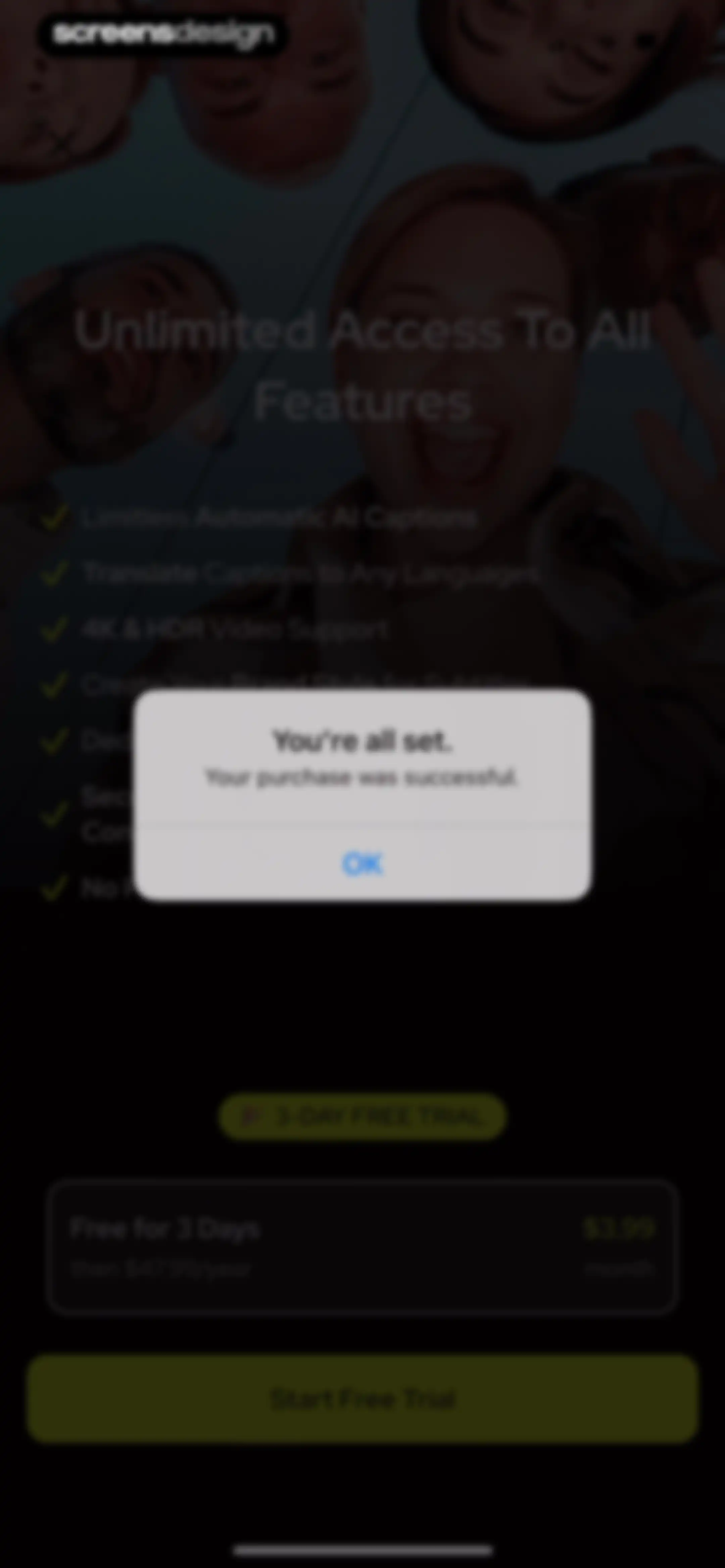 Subcap: Captions AI, Subtitles screen 12