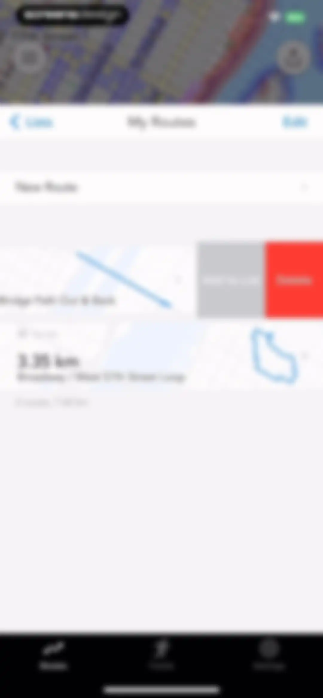Footpath Route Planner screen 74