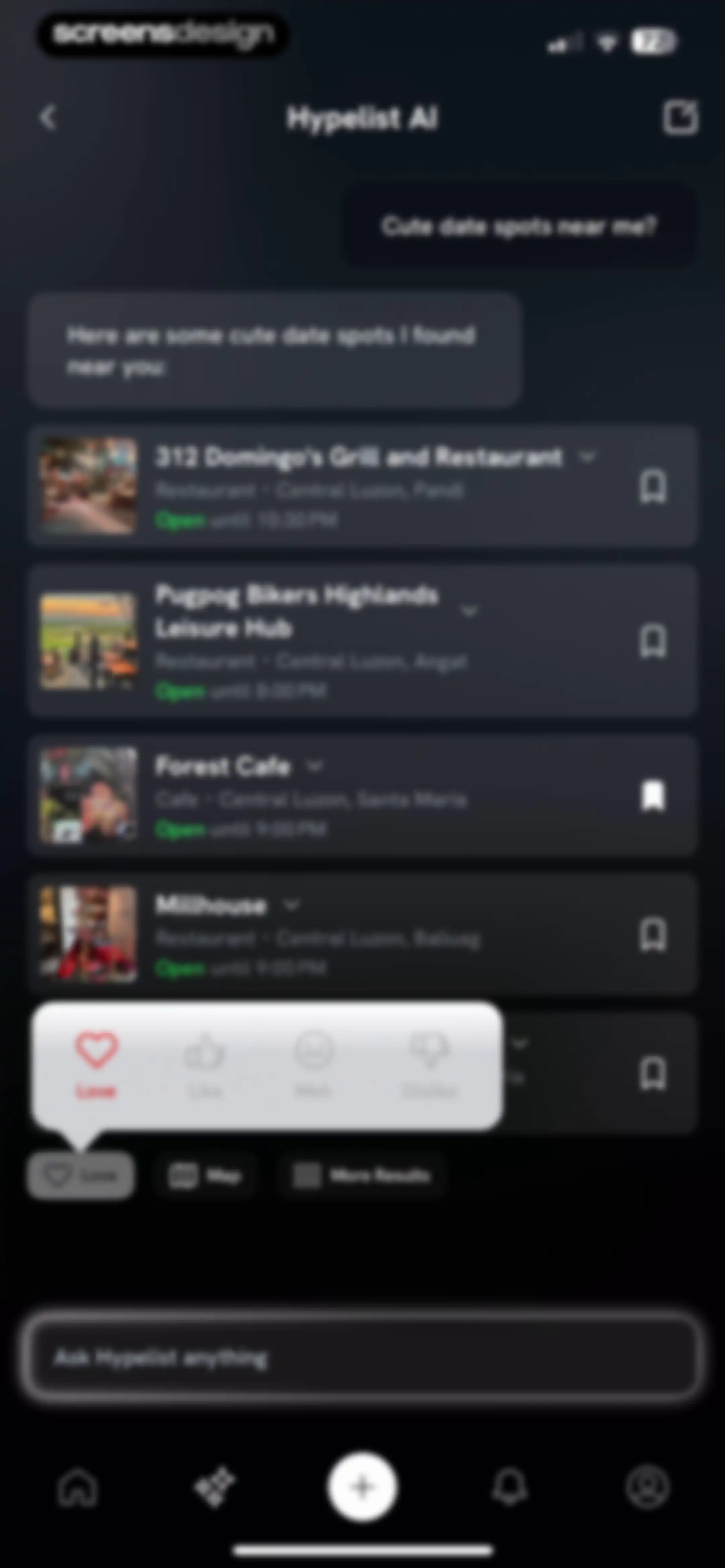 Hypelist: Create & Share Lists screen 131