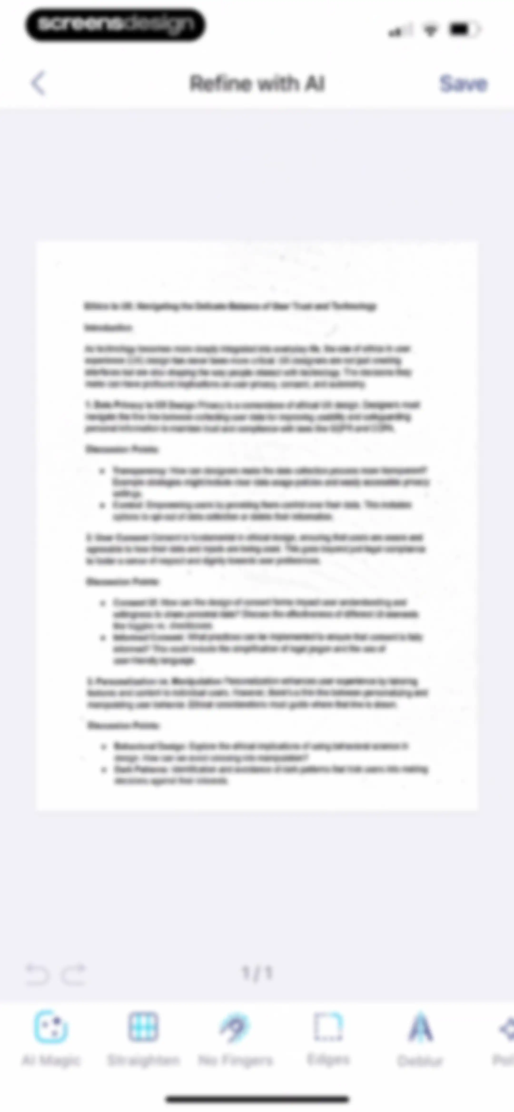 iScanner: PDF Document Scanner screen 43