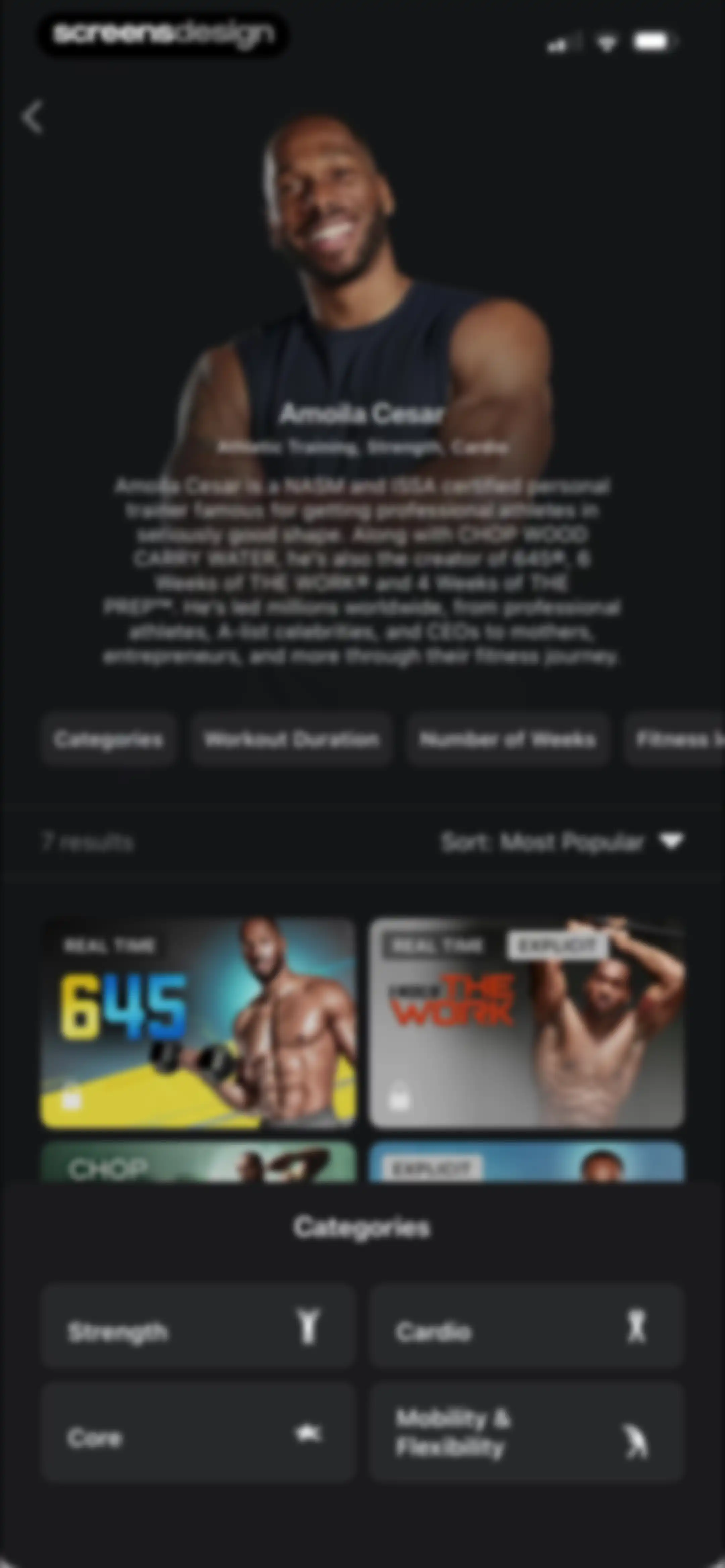 BODi Home Fitness & Workouts screen 46